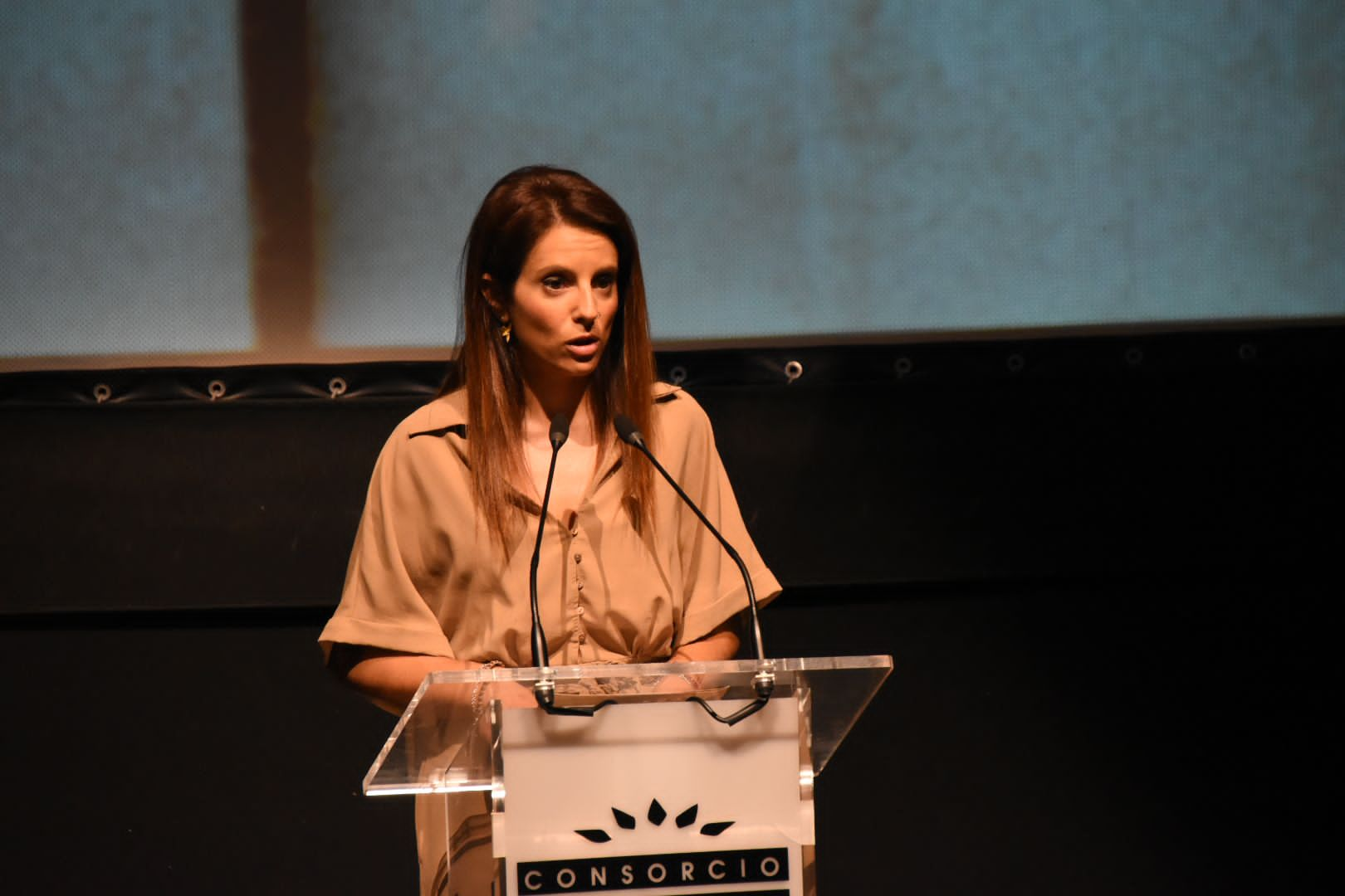 Foto de la presentación del Festival Internacional de Teatro de Badajoz 