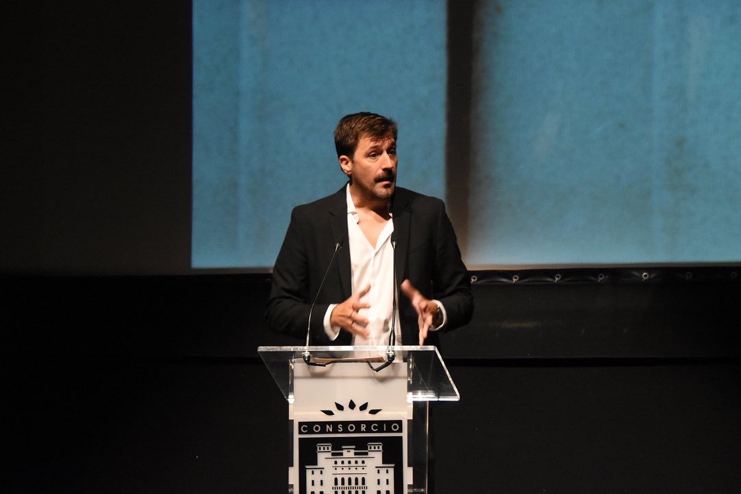 Foto de la presentación del Festival Internacional de Teatro de Badajoz 