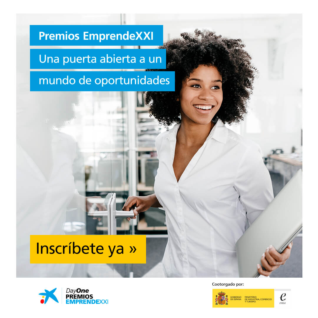 Cartel 16ª Edición de los Premios EmprendeXXI