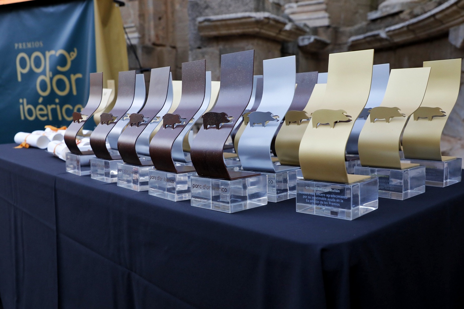 Foto carrusel Presidente Premios Porc Ibérico Oro 2