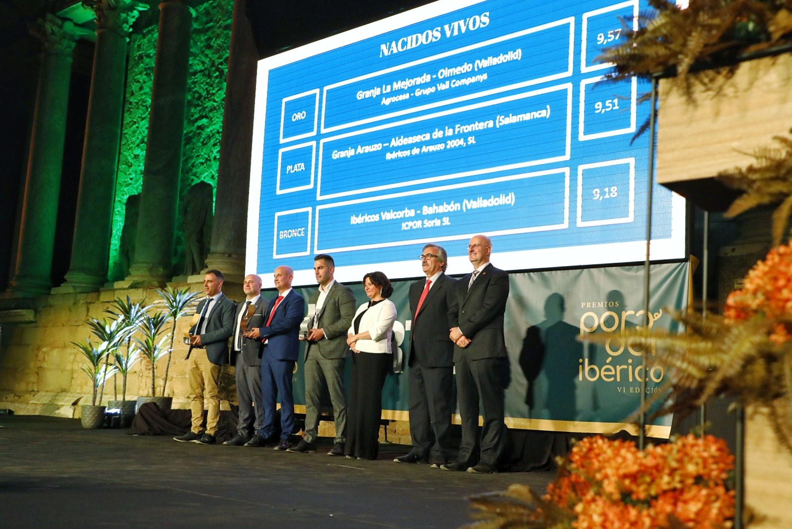 Foto carrusel Presidente Premios Porc Ibérico Oro