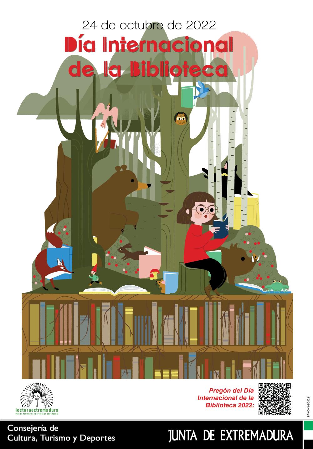 Foto del cartel de Día de las Bibliotecas