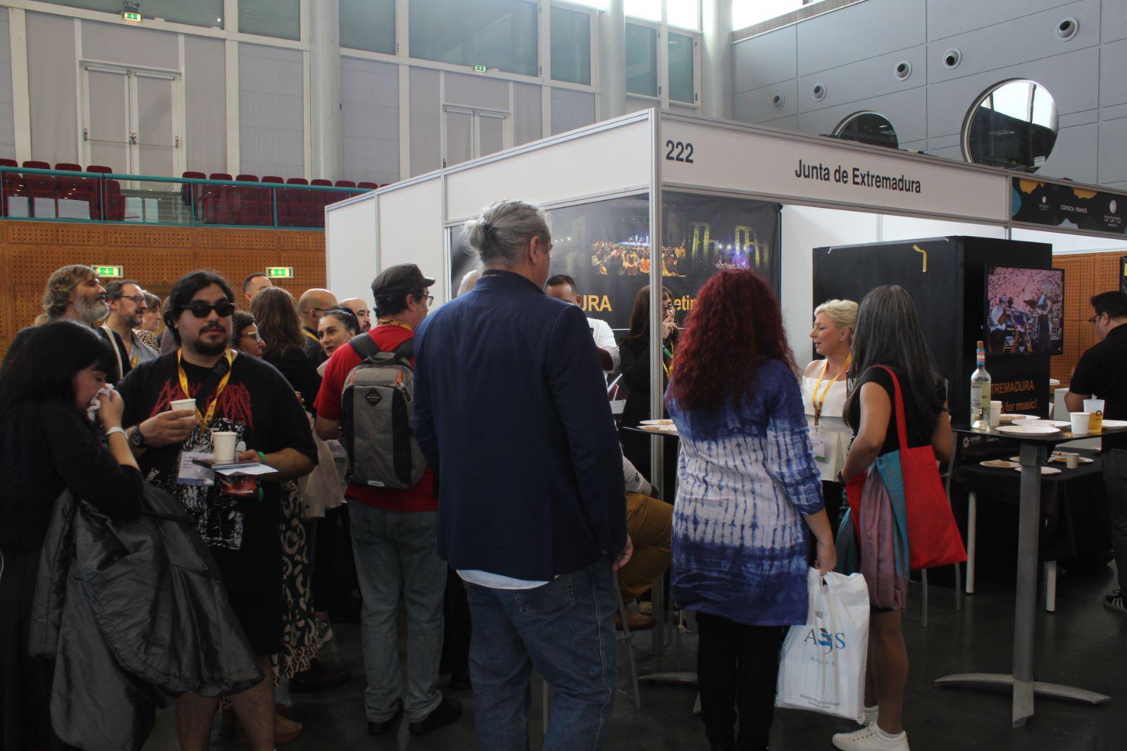 Foto del estand de la Junta de Extremadura en WOMEX