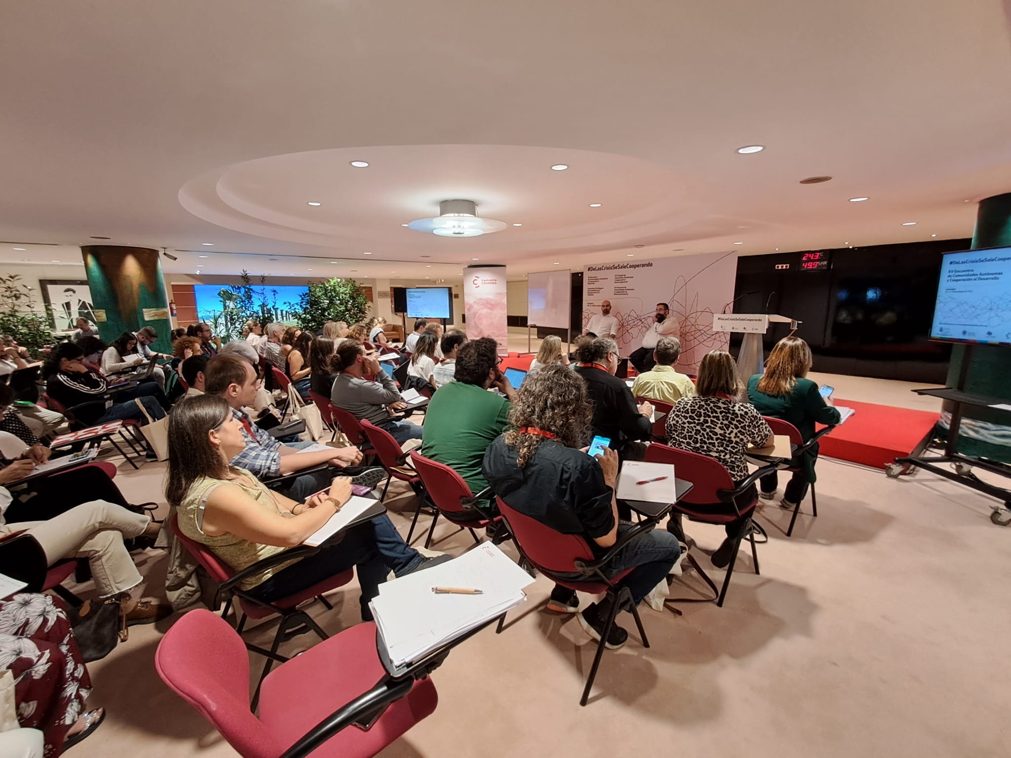 Foto del XV Encuentro de Comunidades y Cooperación para el Desarrollo celebrado en Cantabria 