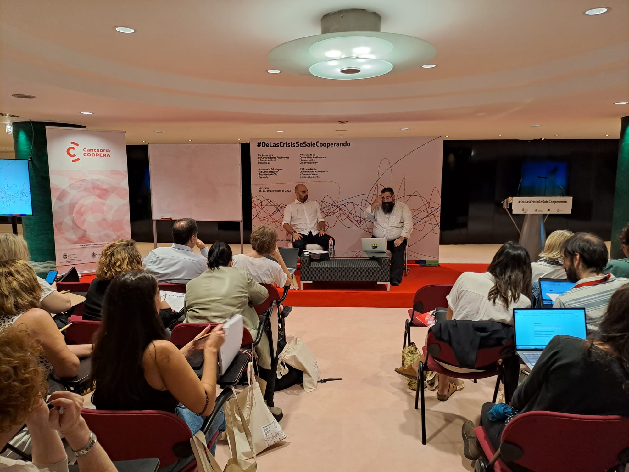 Foto del XV Encuentro de Comunidades y Cooperación para el Desarrollo celebrado en Cantabria 