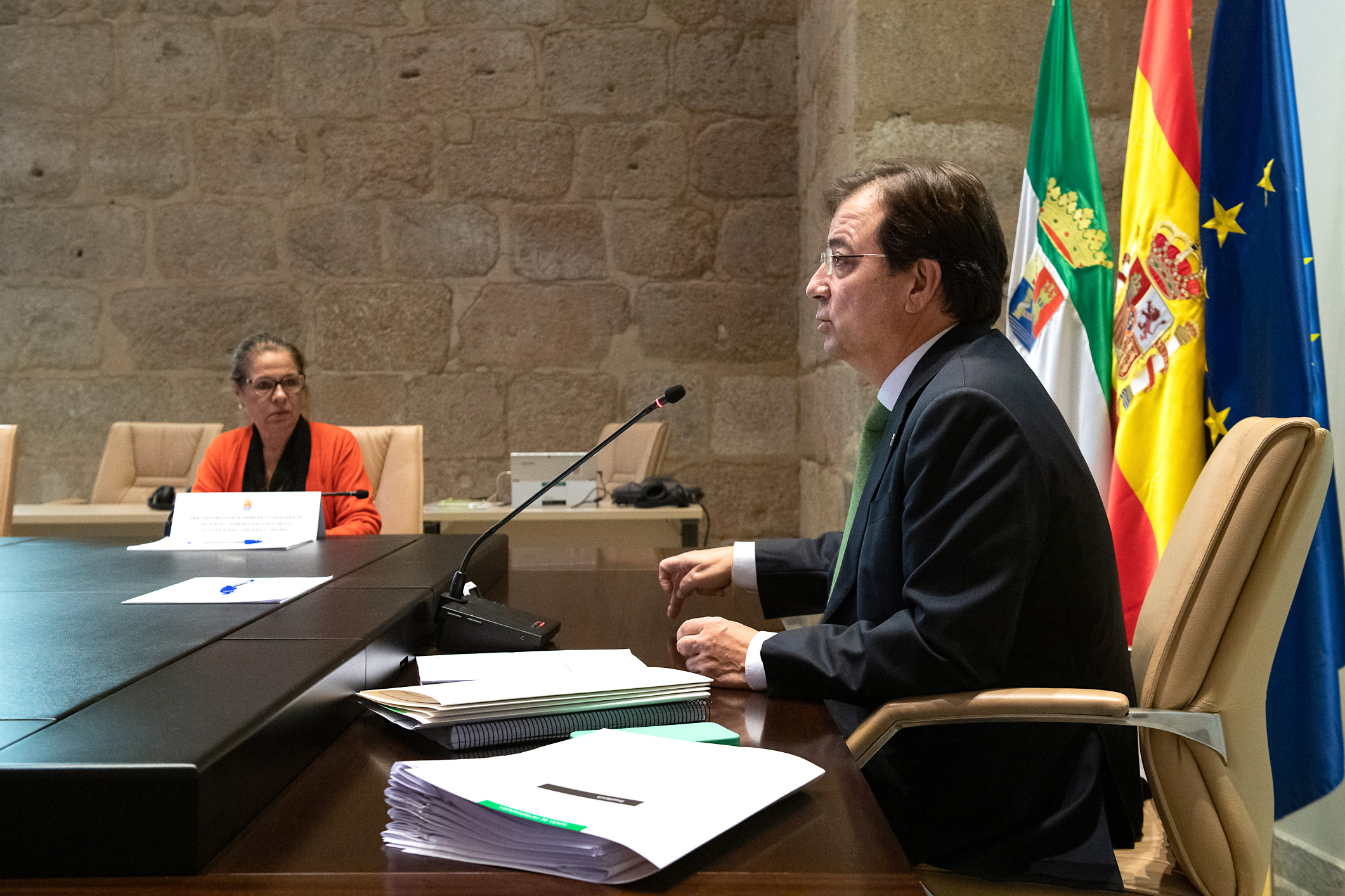 Foto de la reunión del Consejo de Gobierno