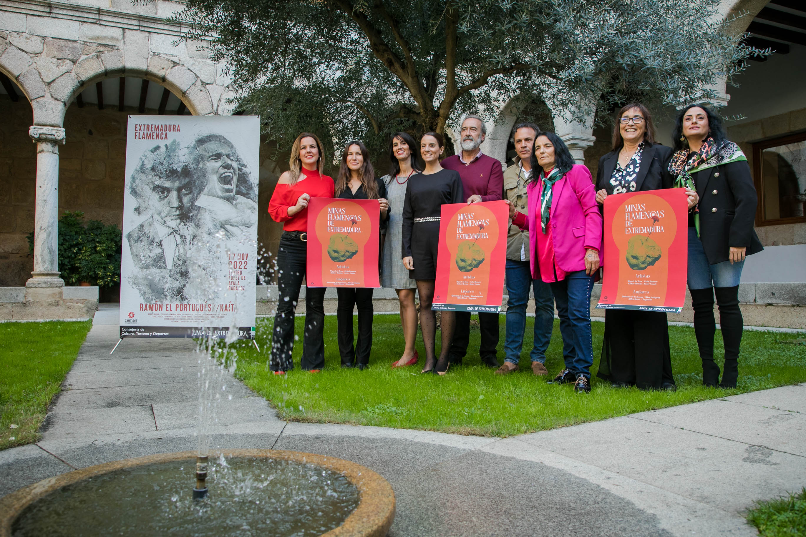 Foto de la presentación de los actos de flamenco