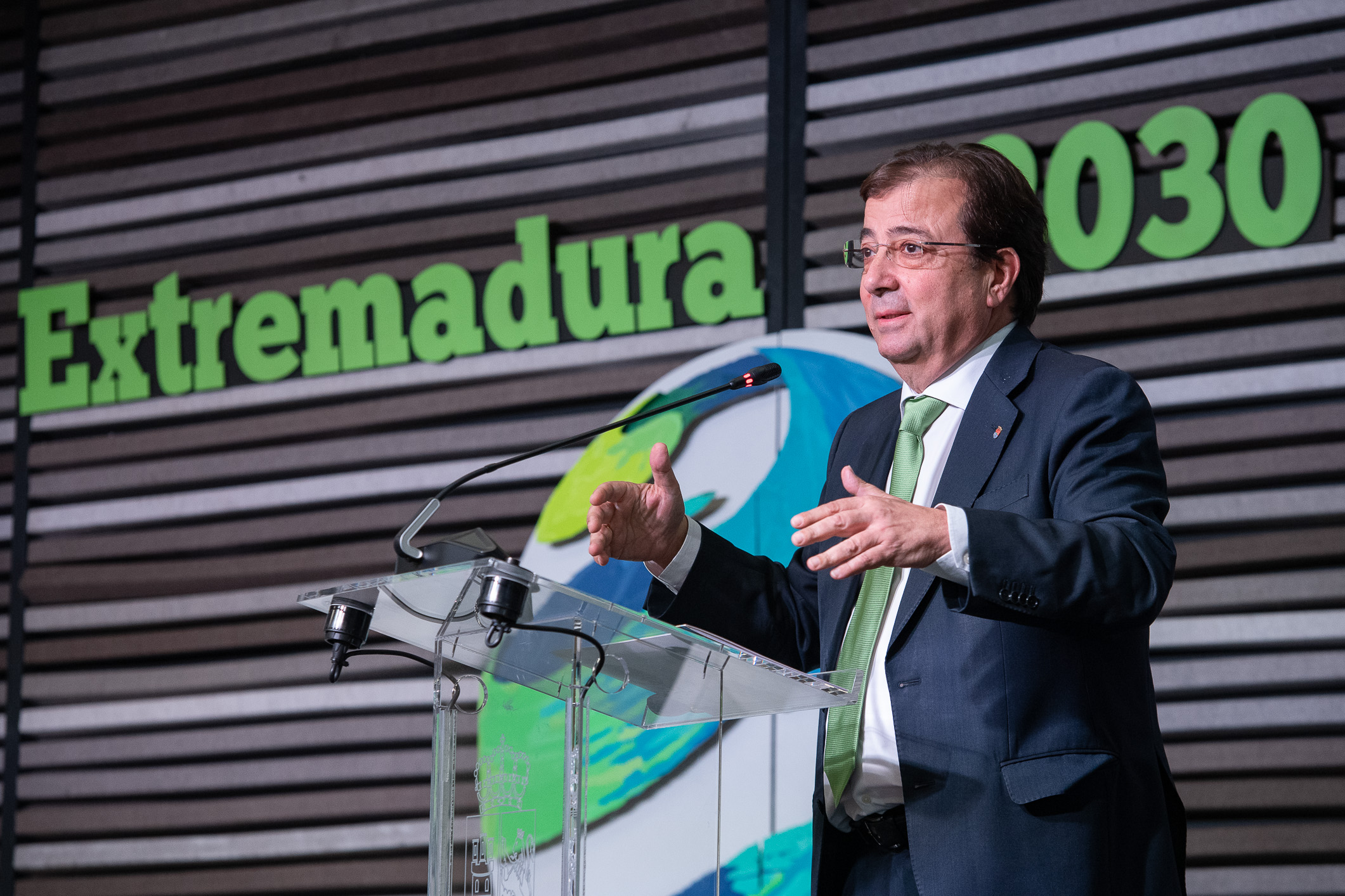 Fernández Vara durante su intervención