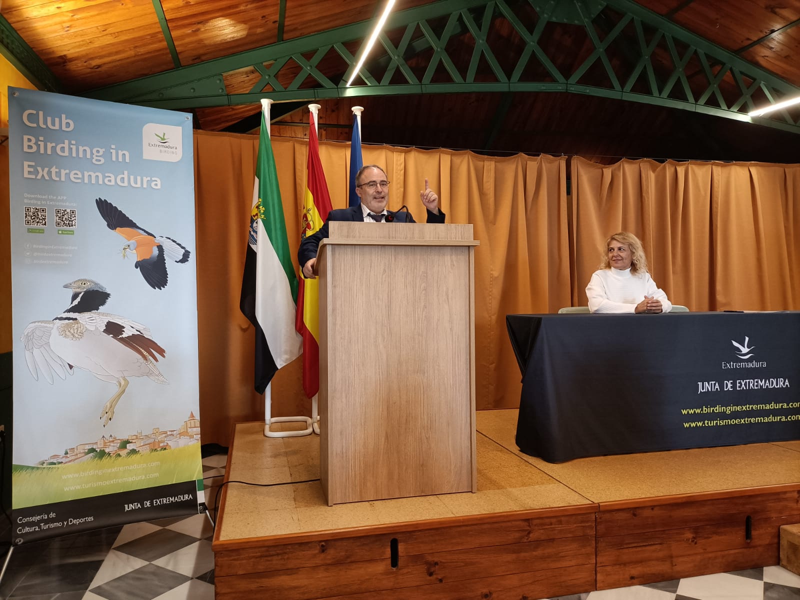 Foto del encuentro anual del Club 'Birding in Extremadura' 