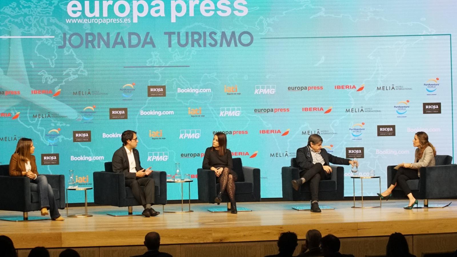 Foto de la jornada sobre turismo celebrada en Madrid