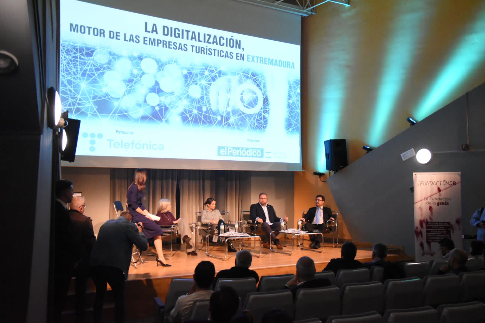 Foto de la jornada 'La digitalización, motor de las empresas turísticas de Extremadura' 