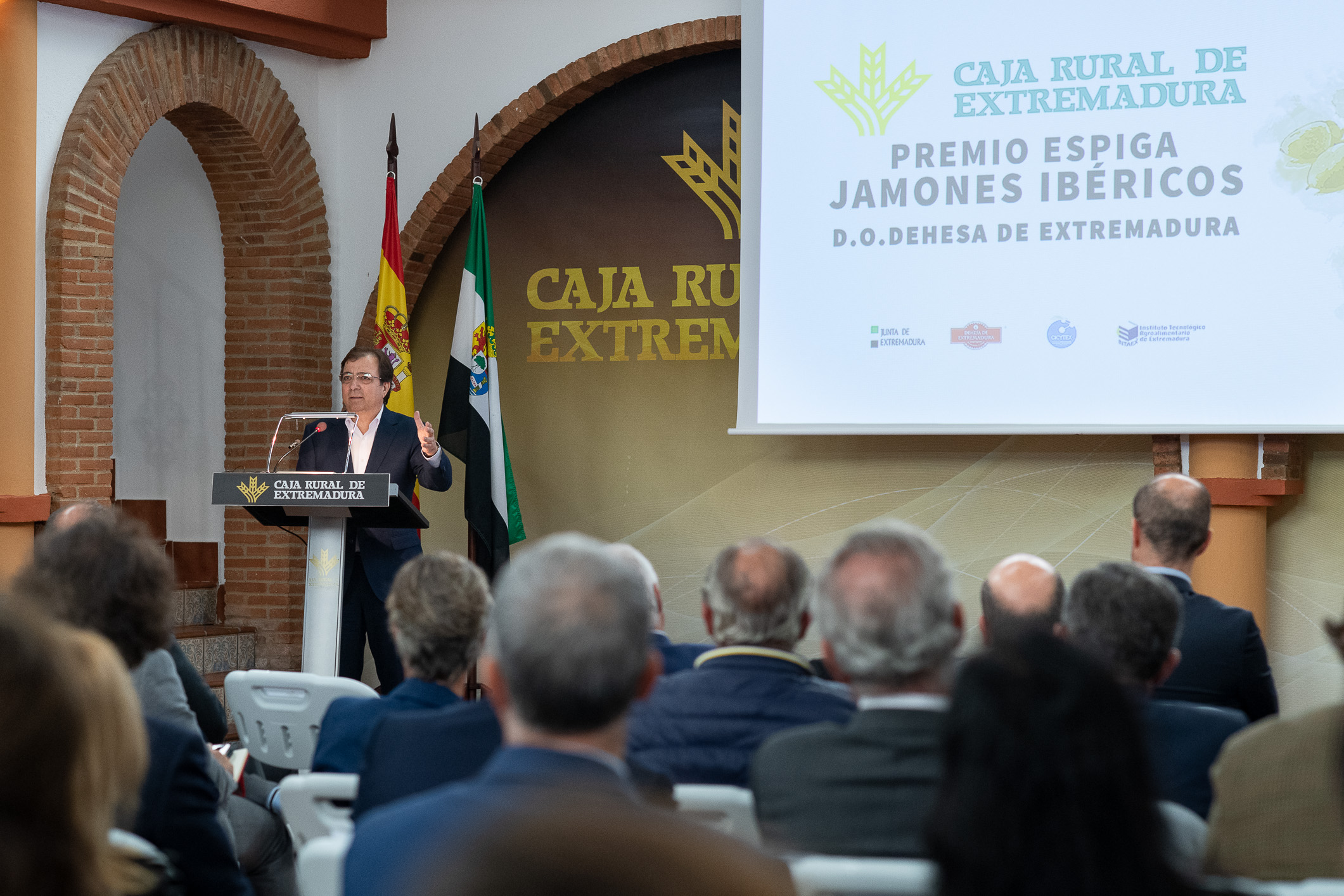 Intervención del presidente Guillermo Fernández Vara