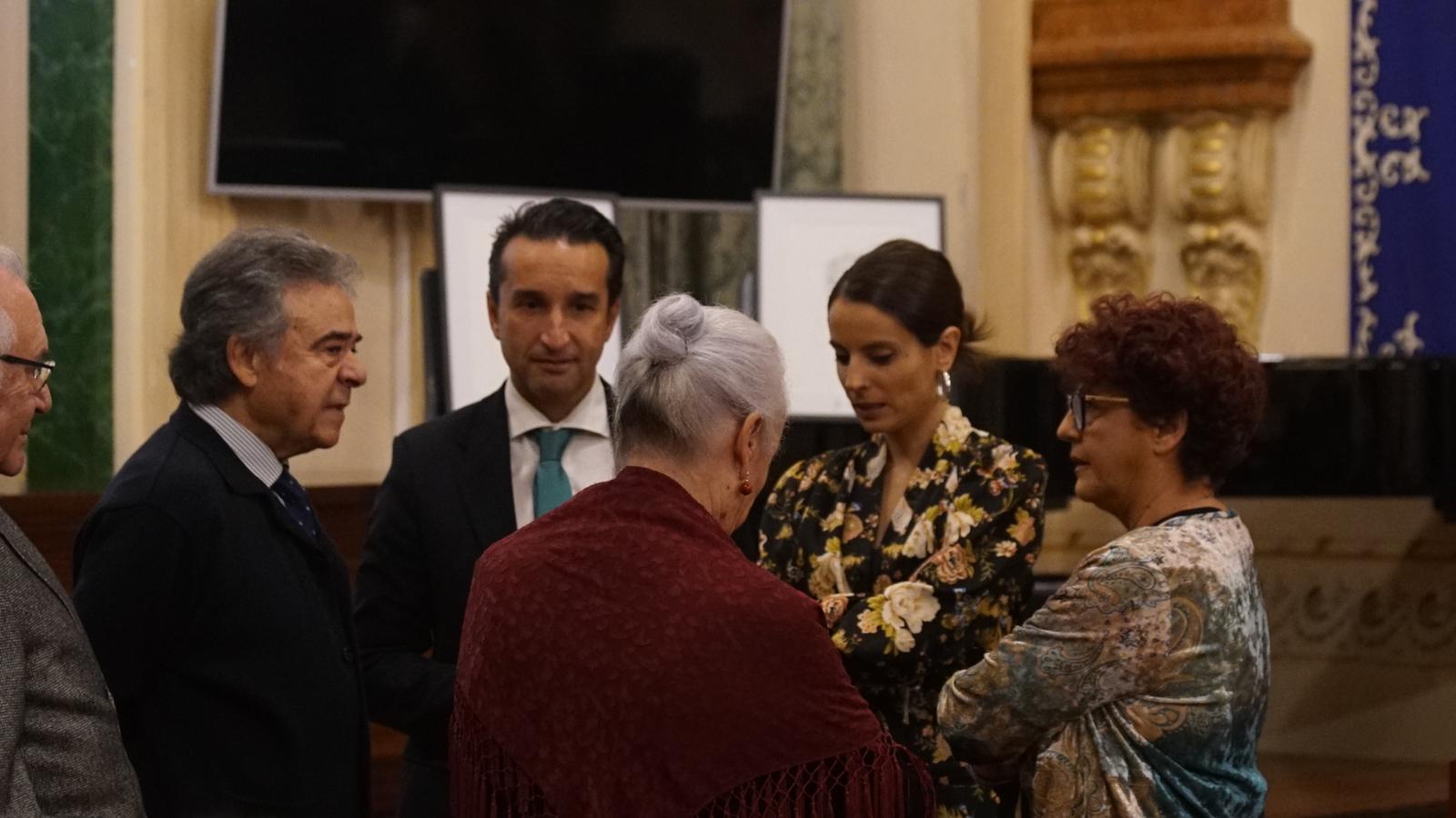 Foto de la entrega de los Premios Excelencia 2022 del Aula Flamenco