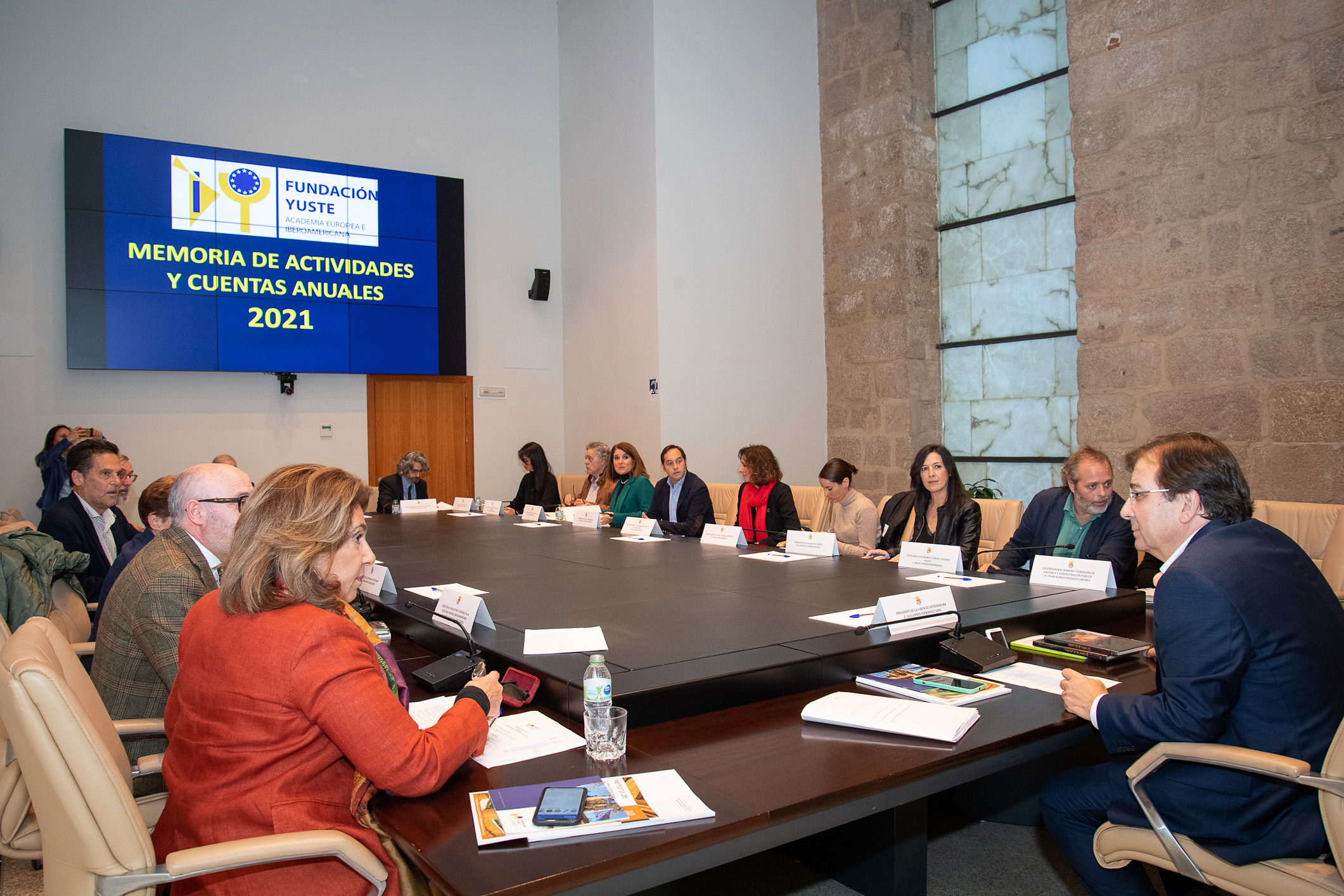 Reunión del Patronato de la Fundación Yuste