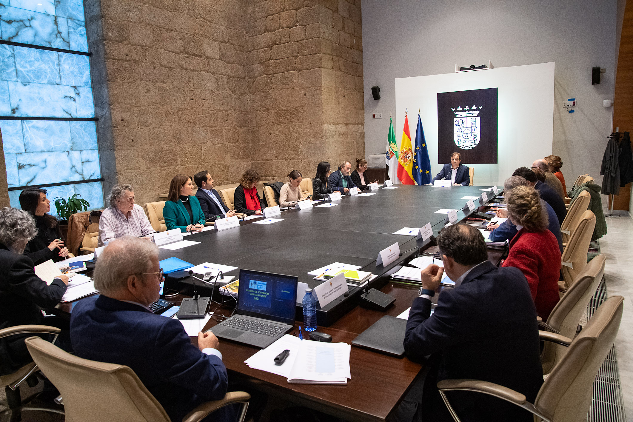 Reunión del Patronato de la Fundación Yuste