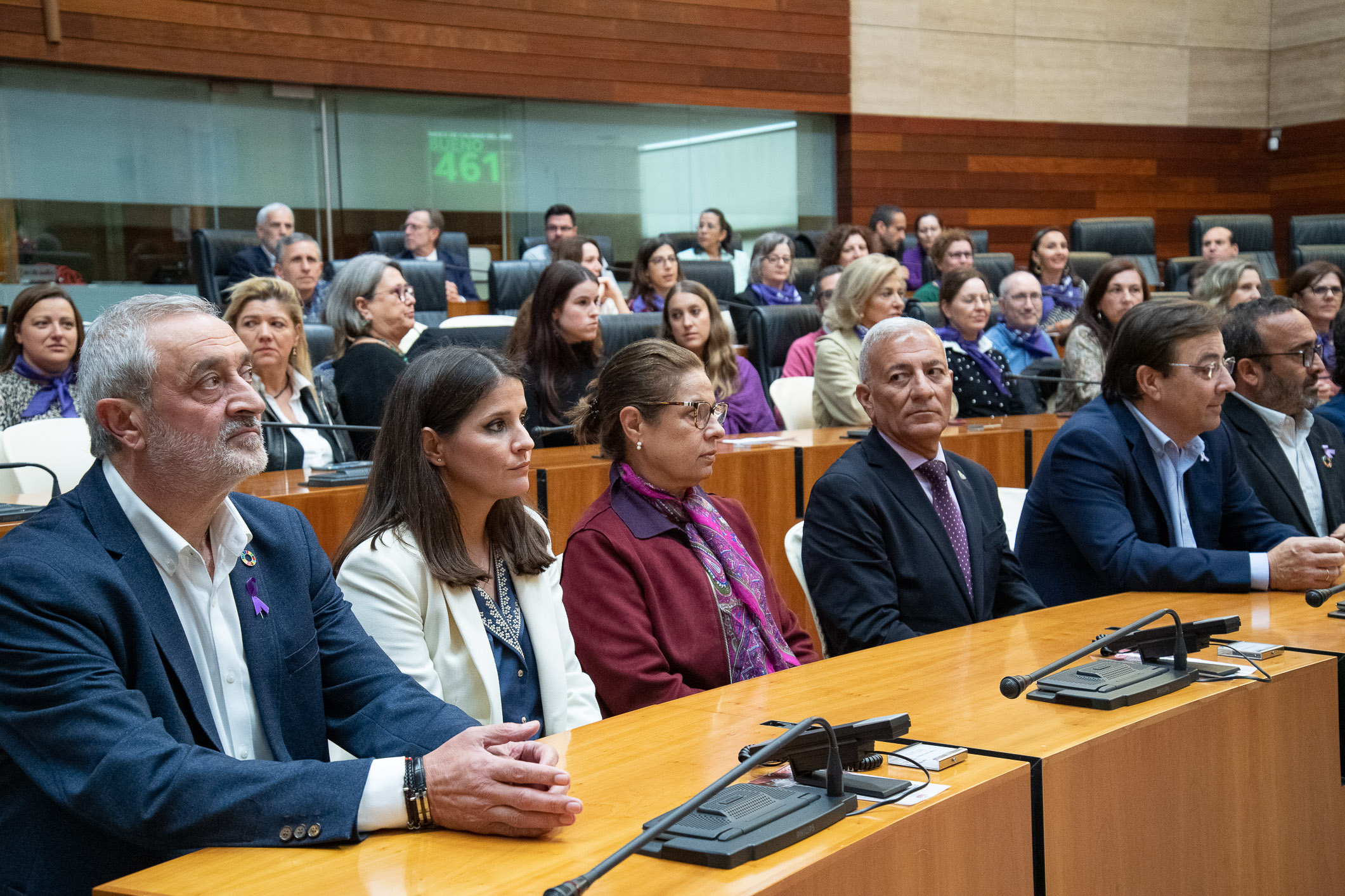 celebración del acto institucional con motivo del 25 de noviembre, Día Internacional para la Erradicación de la Violencia contra las Mujeres