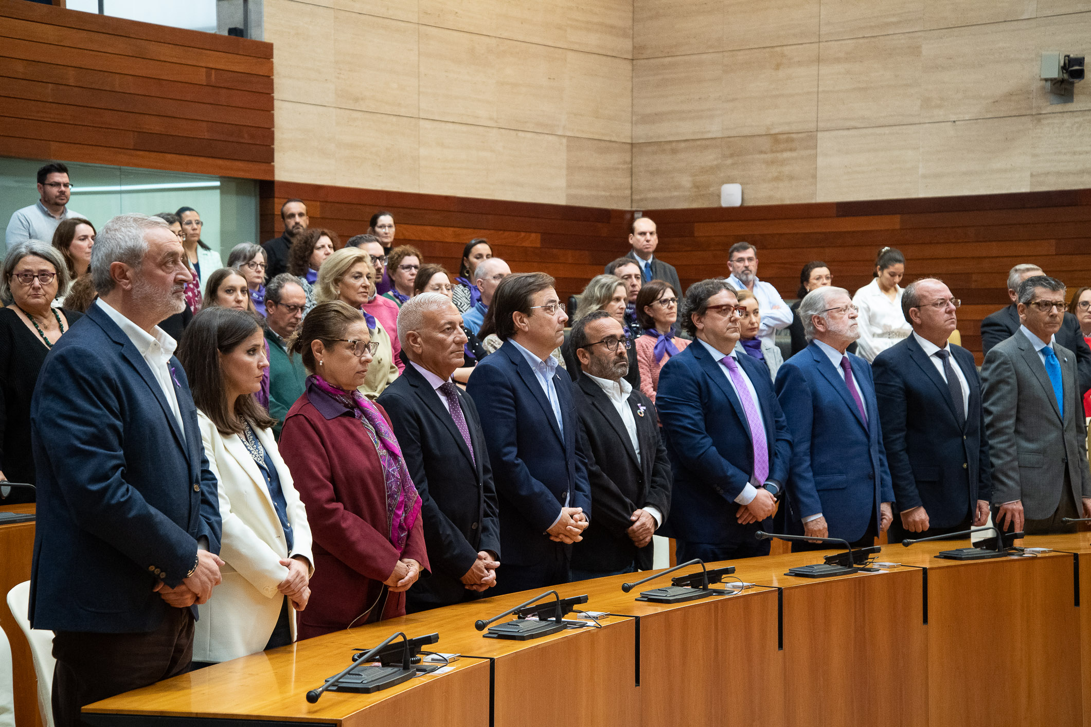 celebración del acto institucional con motivo del 25 de noviembre, Día Internacional para la Erradicación de la Violencia contra las Mujeres