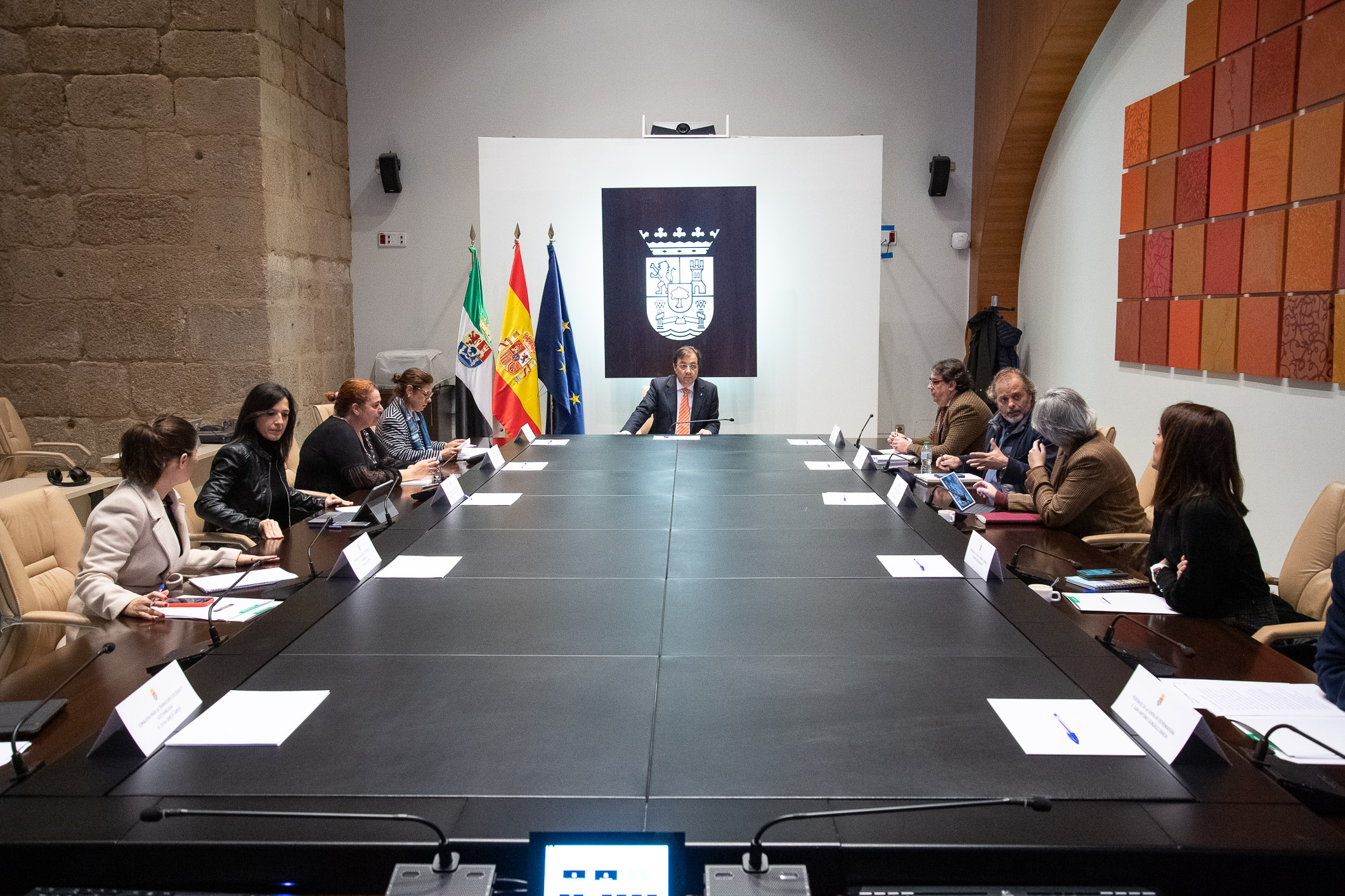 Imagen de la reunión del Consejo de Gobierno