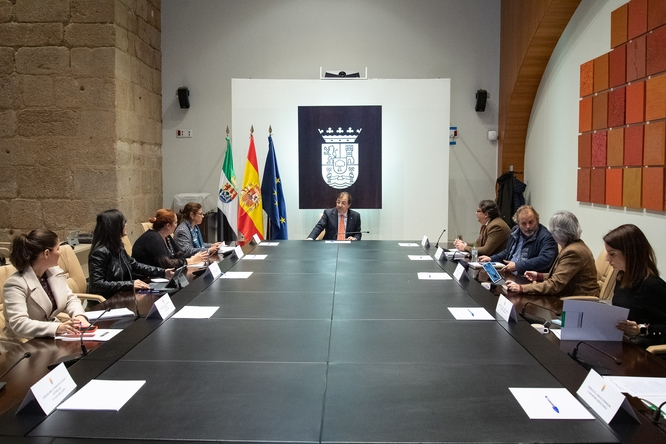 Imagen de la reunión del Consejo de Gobierno