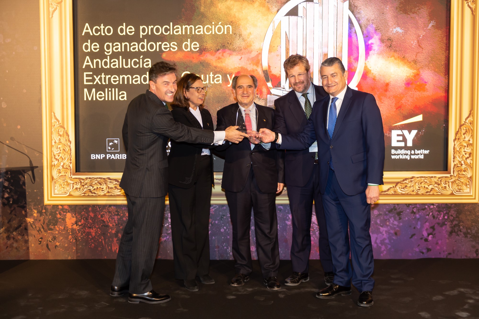 Imagen entrega premio