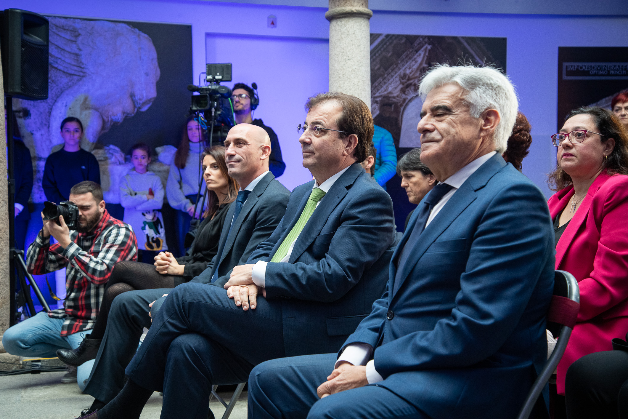 Acto del sorteo de la supercopa femenina de fútbol