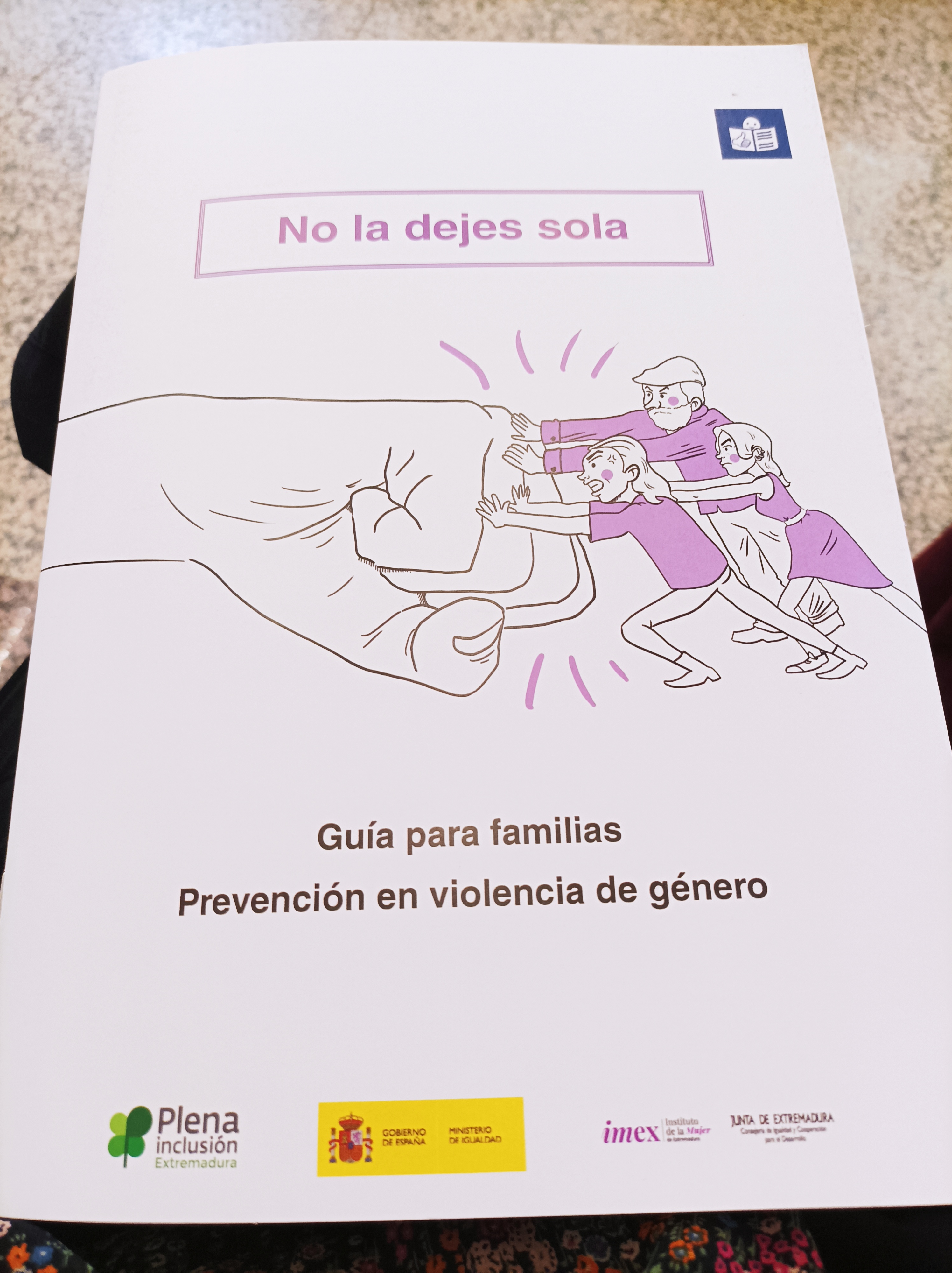 Presentación guía 'No la dejes sola'