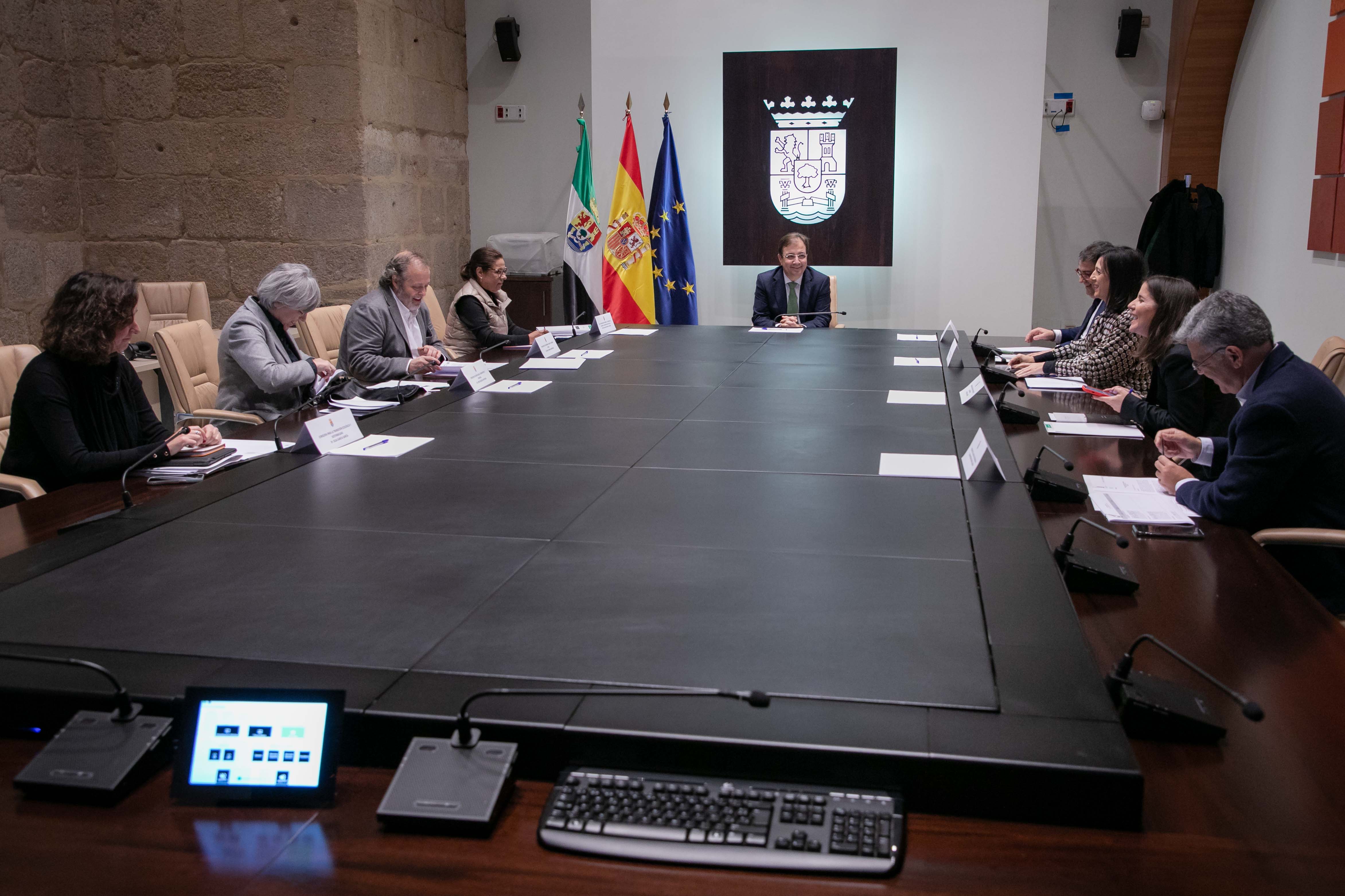 Imagen de la reunión del Consejo de Gobierno