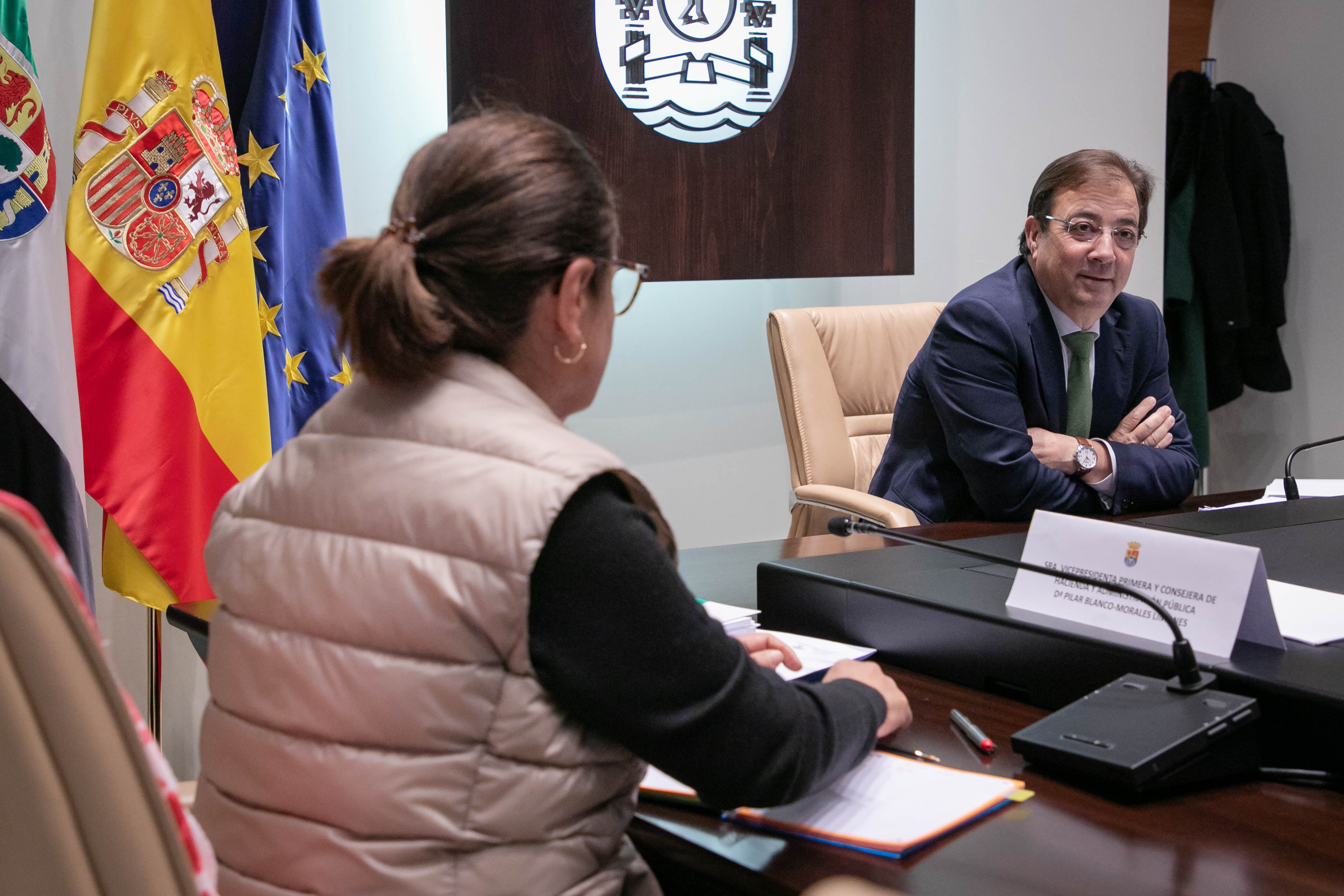 Imagen de la reunión del Consejo de Gobierno