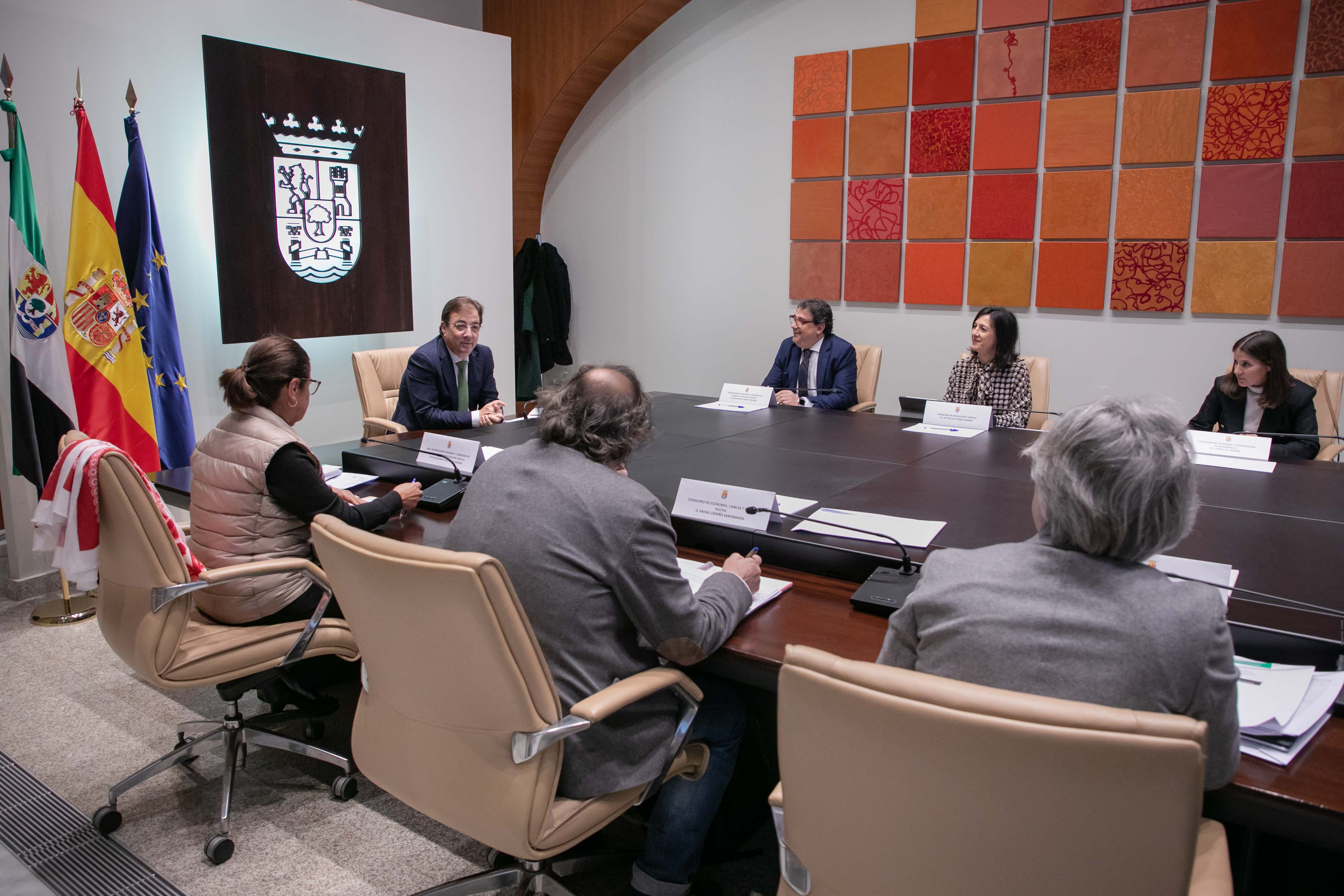 Imagen de la reunión del Consejo de Gobierno