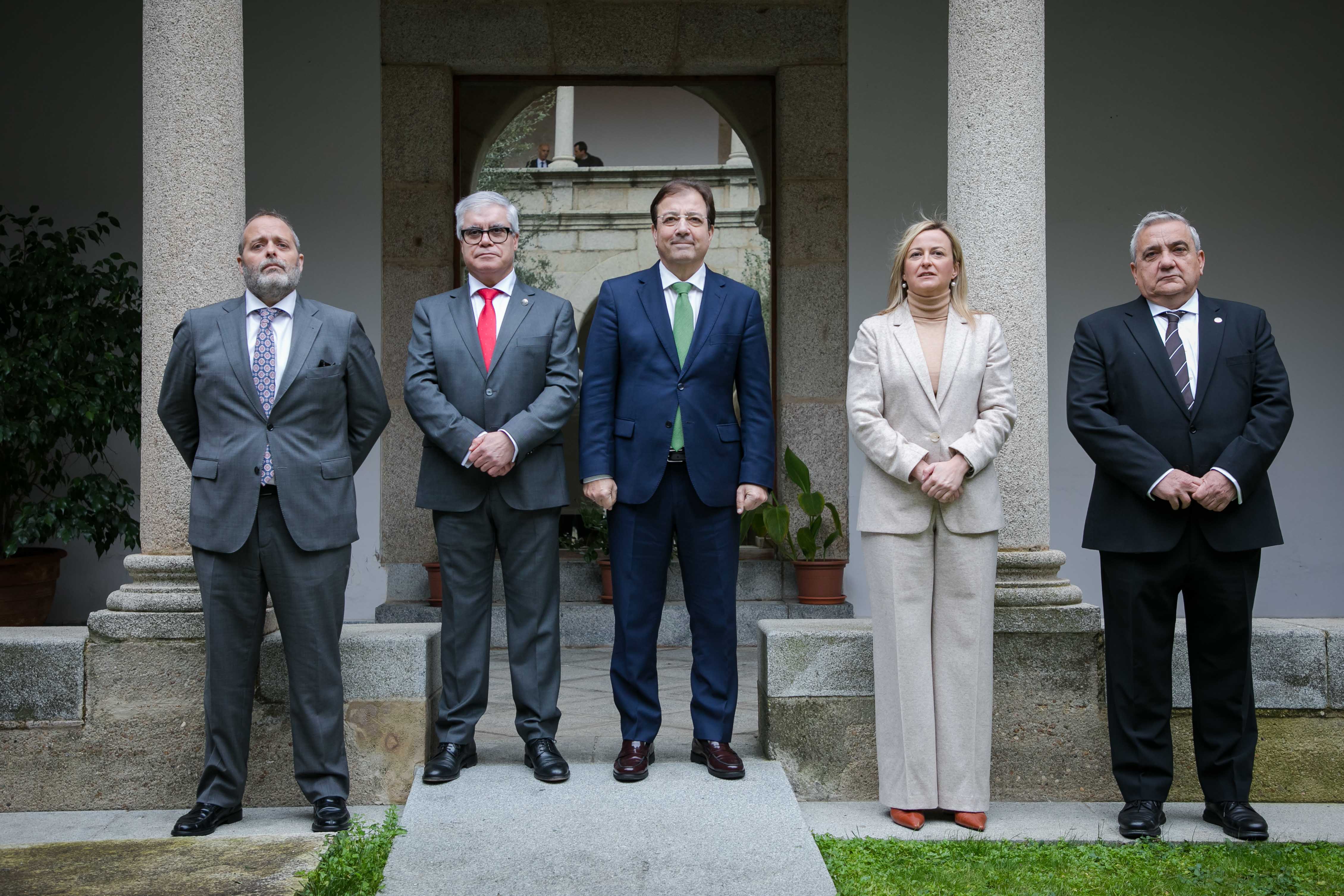 Celebración del acto de toma de posesión del rector magnífico de la Universidad de Extremadura,