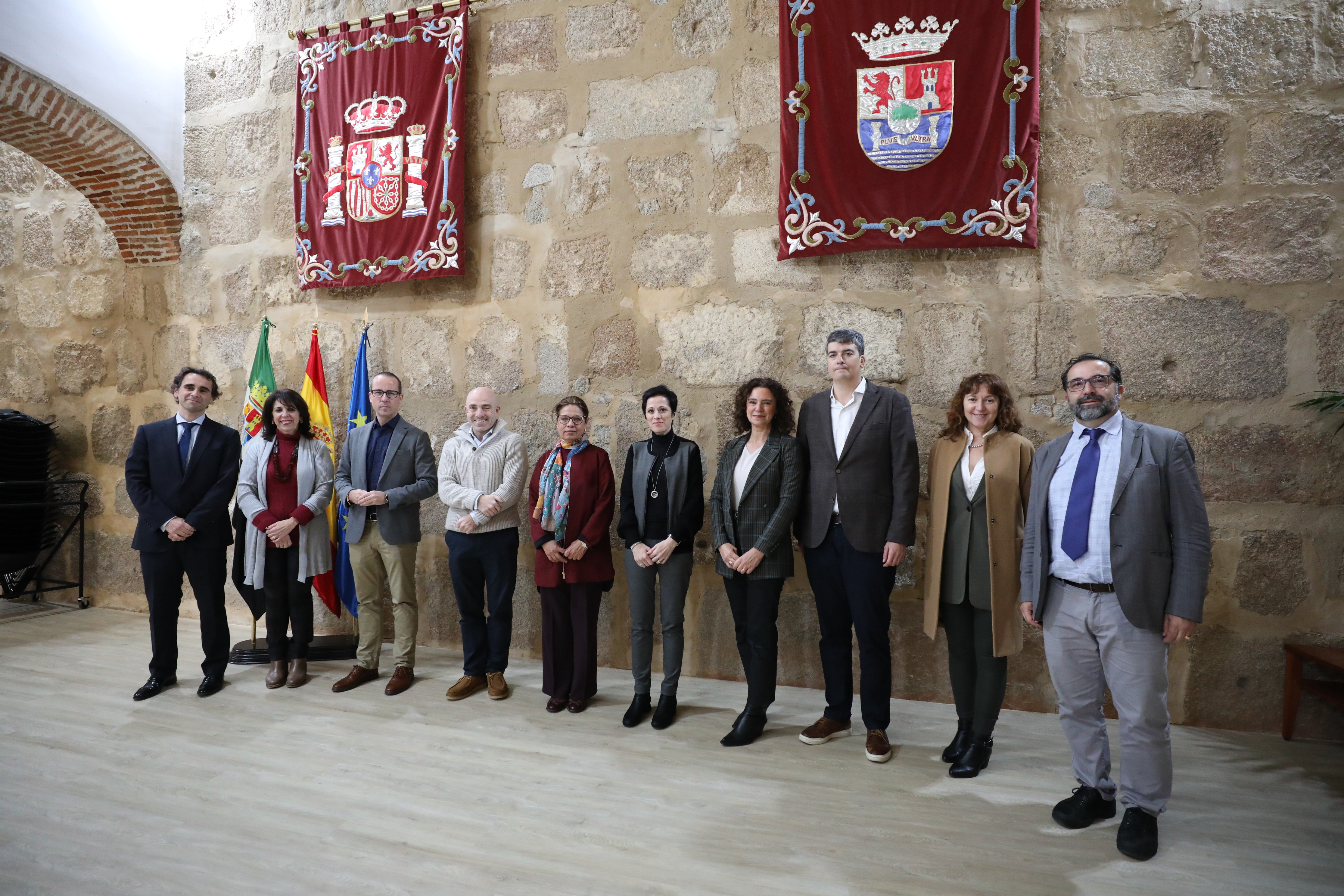 Recepción en la Sala de Banderas