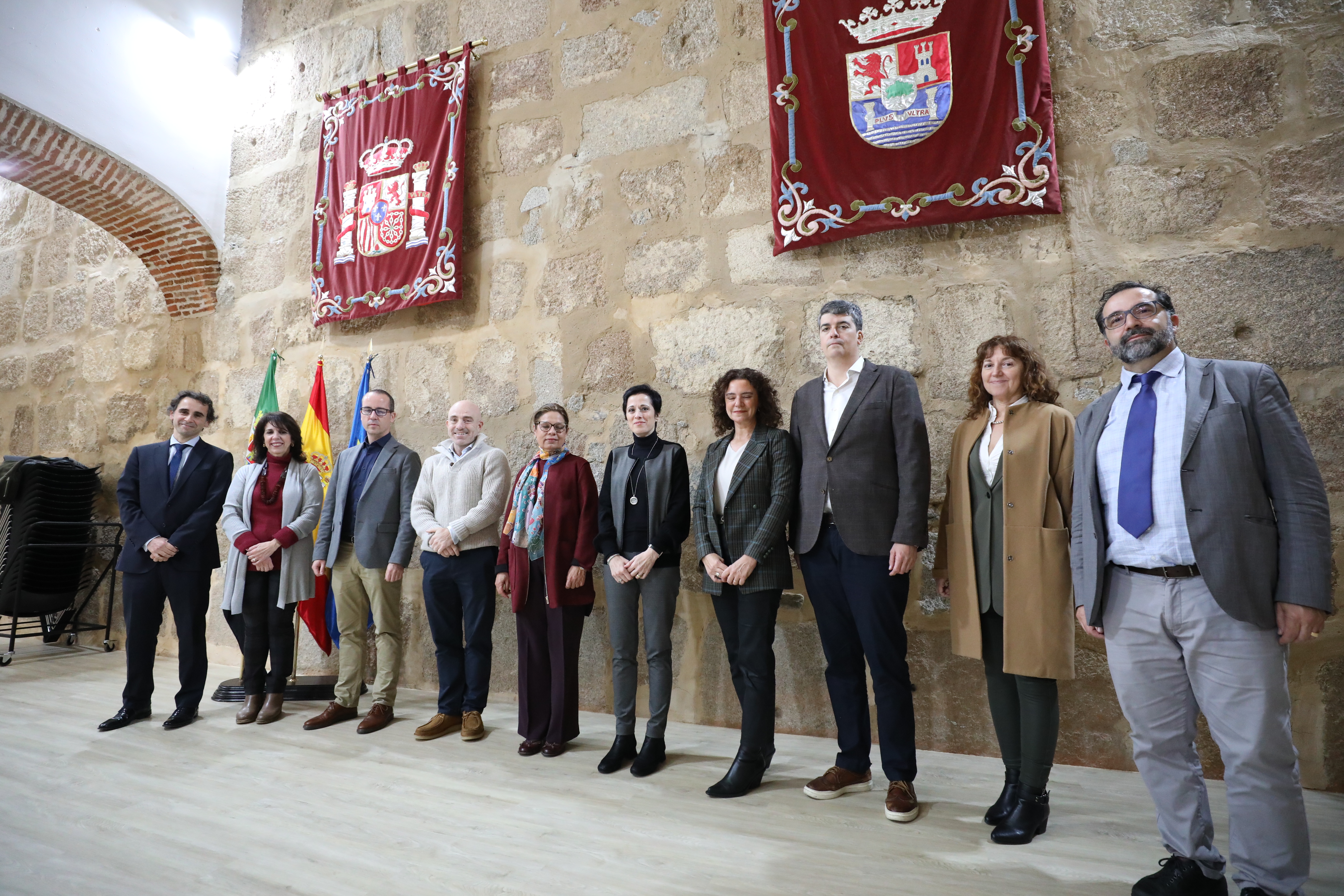 Recepción en la Sala de Banderas