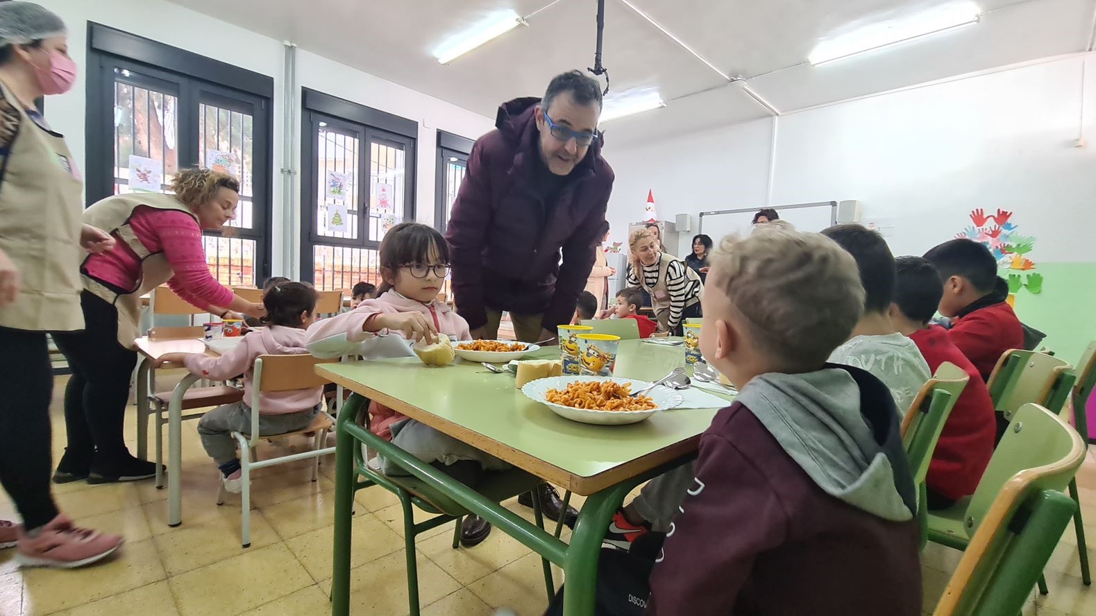 Visita al comedor