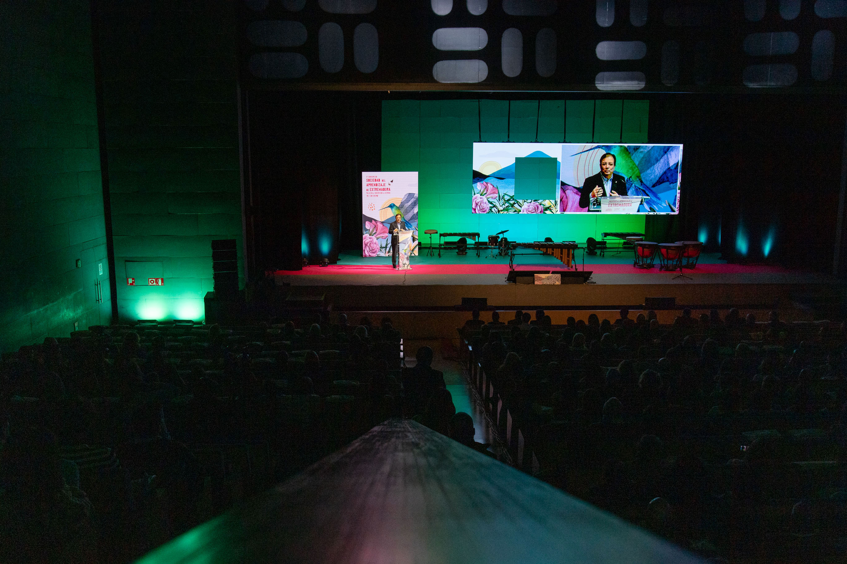 Fernández Vara interviene en la inauguración del Congreso del Aprendizaje