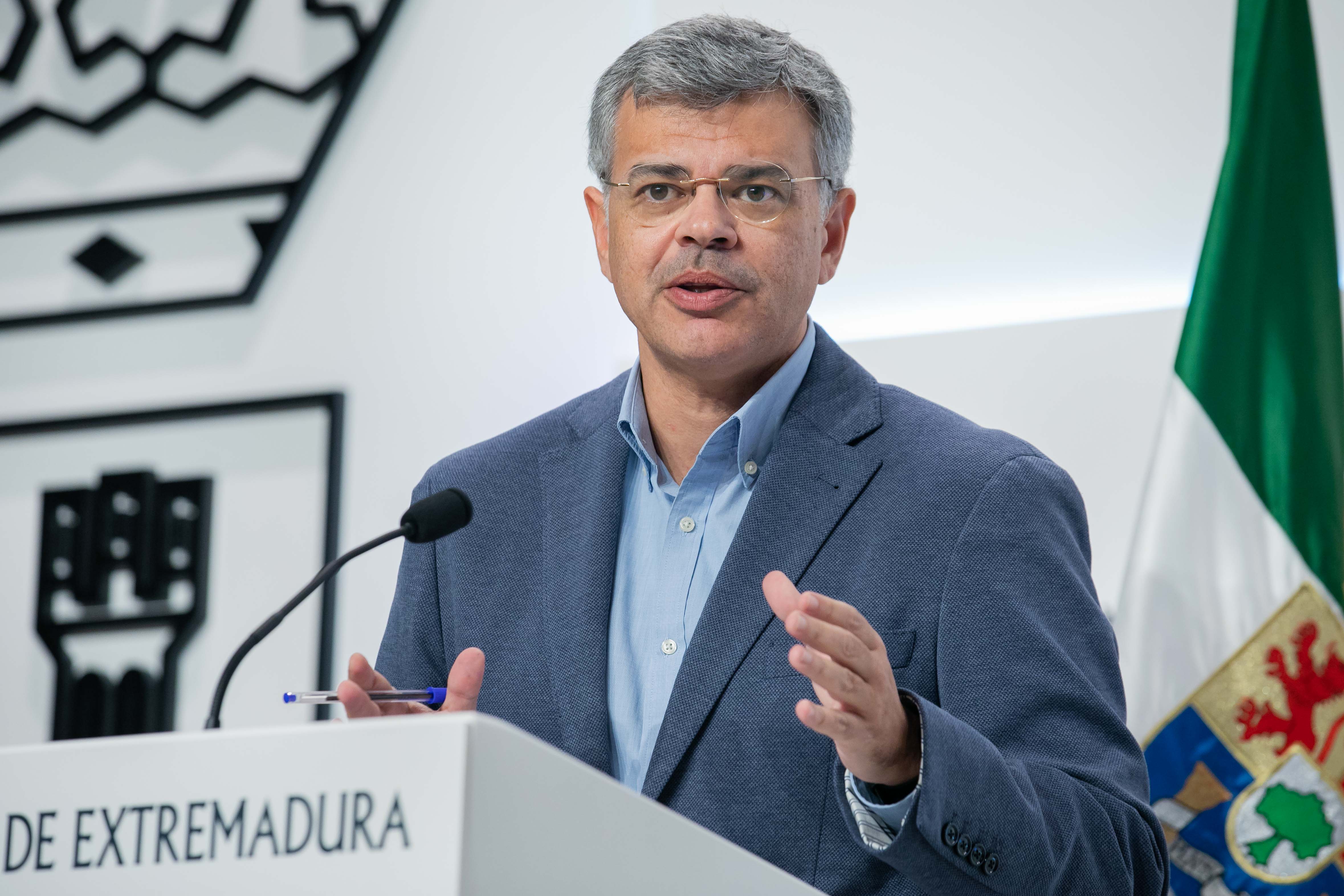 Comparecencia en rueda de prensa de Juan Antonio González