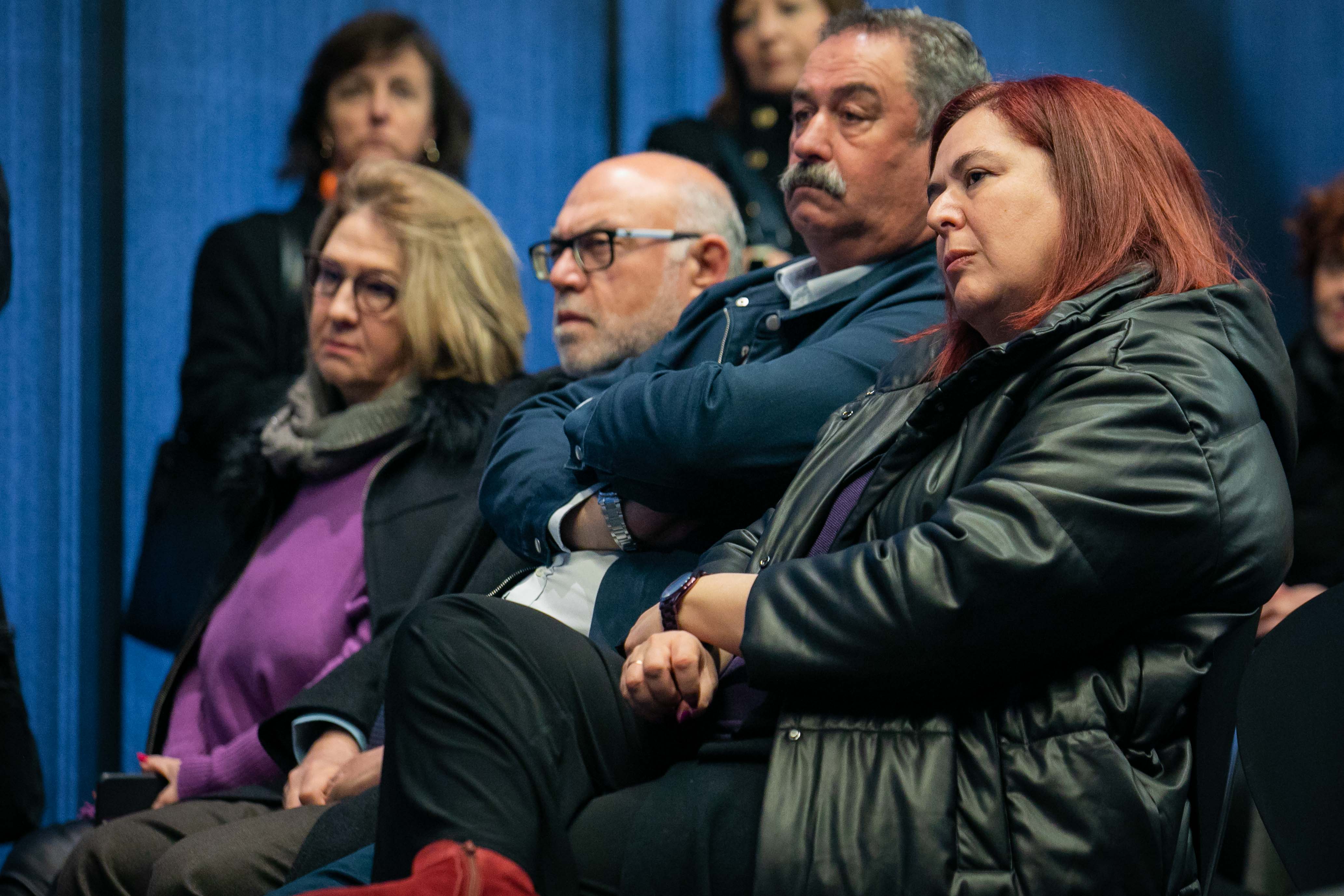 Foto de la consejera de Agricultura durante la presentación del proyecto de regadíos