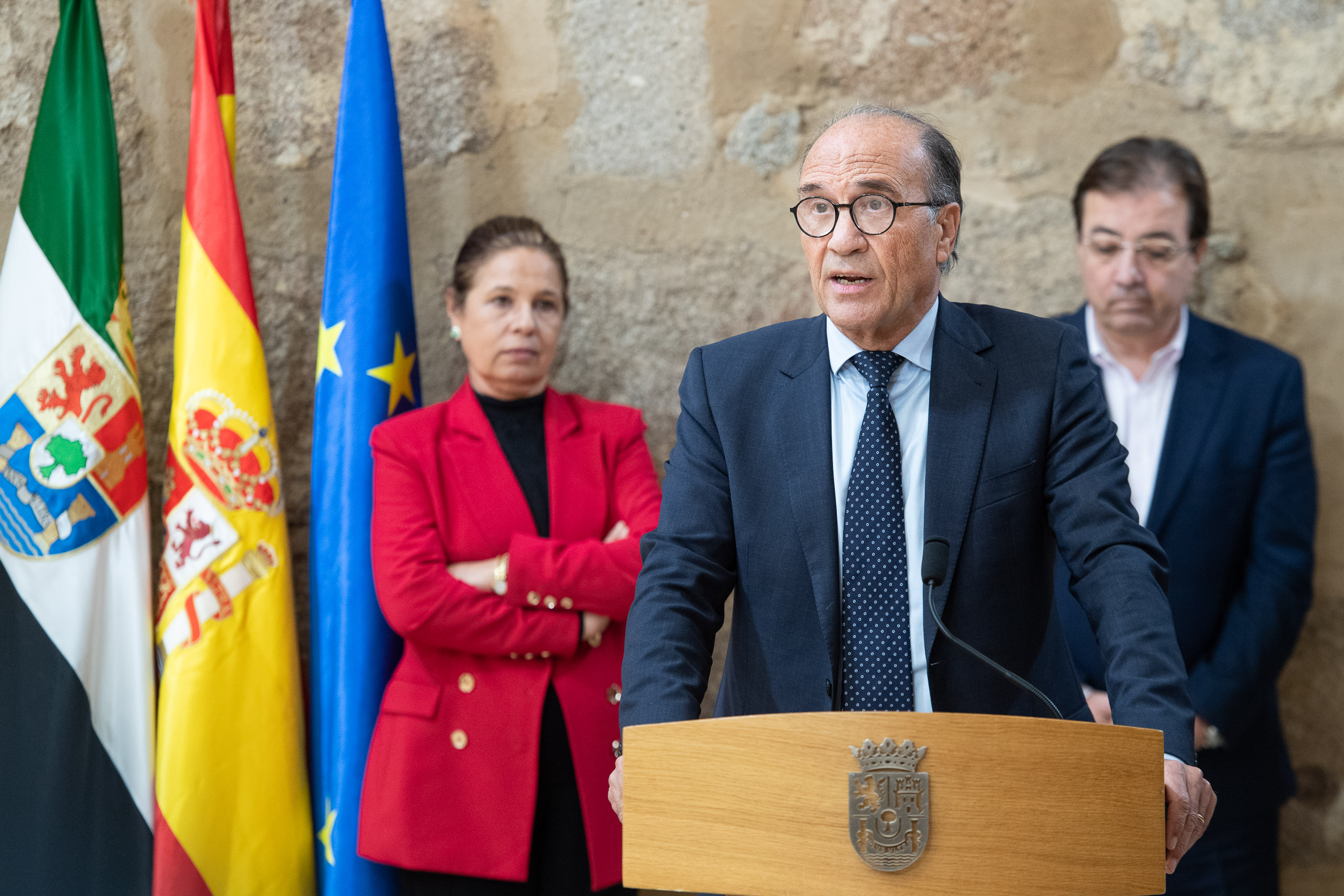 Foto del director territorial de Extremadura de Unicaja Banco, Julio Morales Bravo