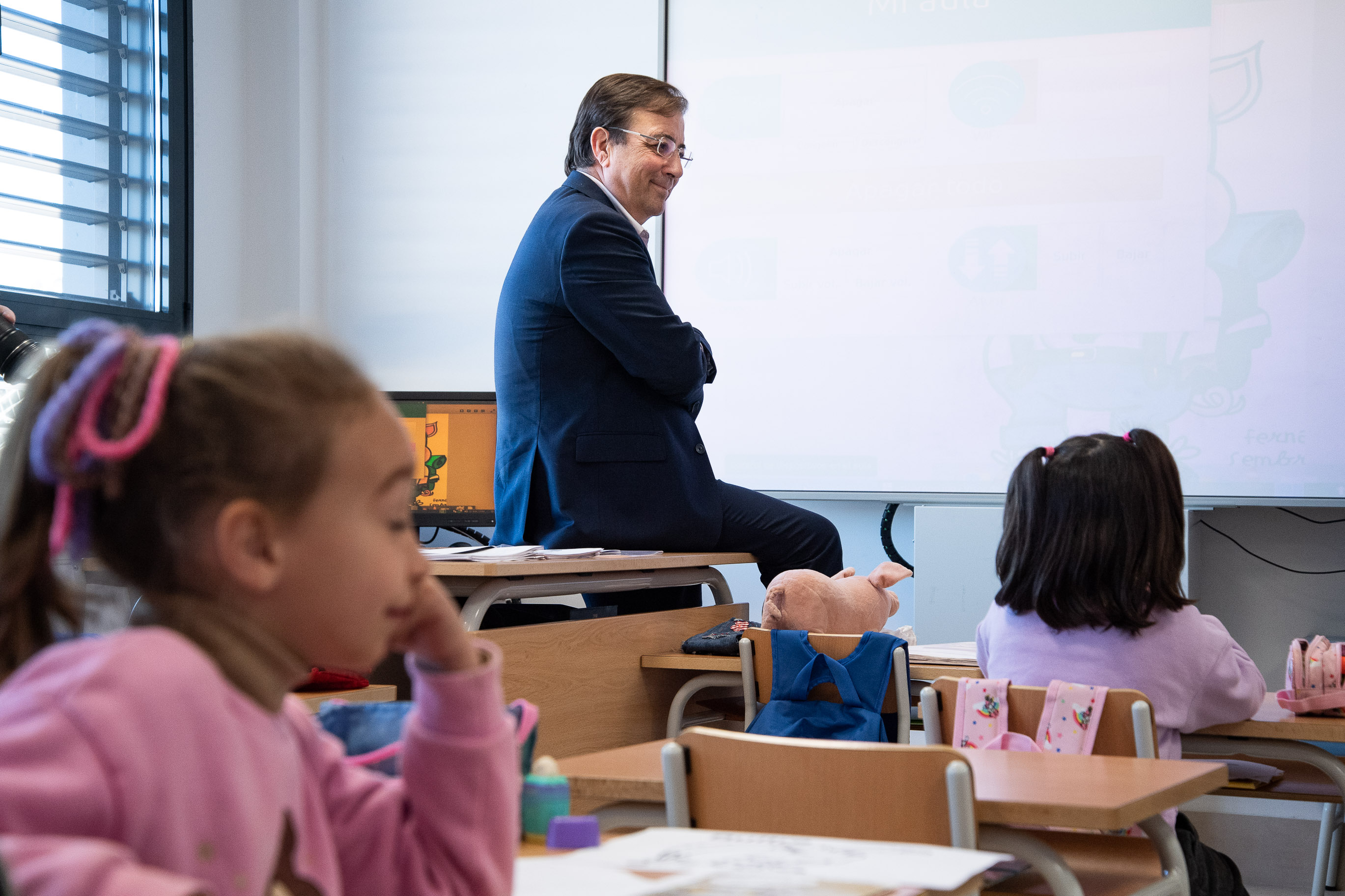 Visita al CEIP de Barbaño