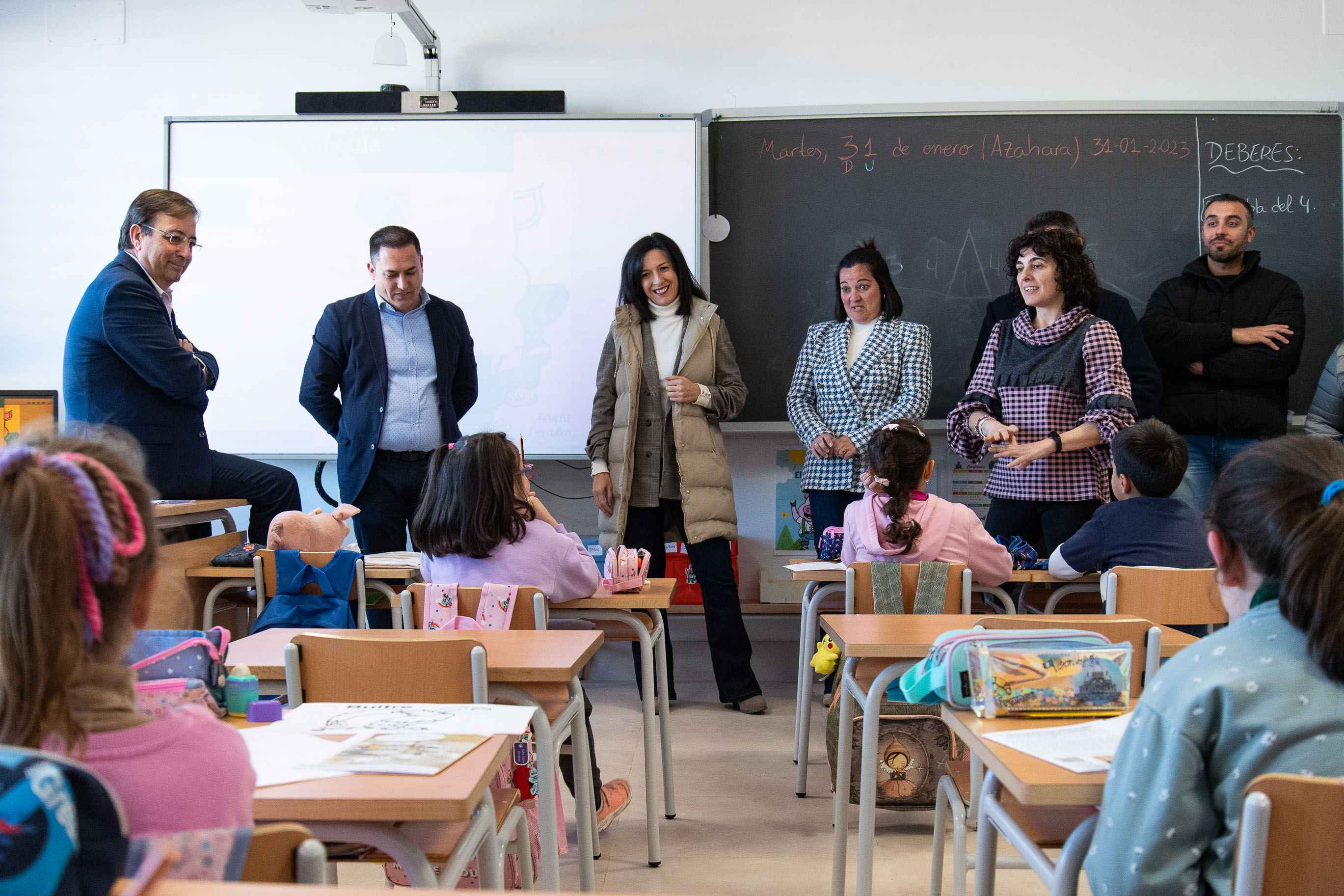 Visita al CEIP de Barbaño