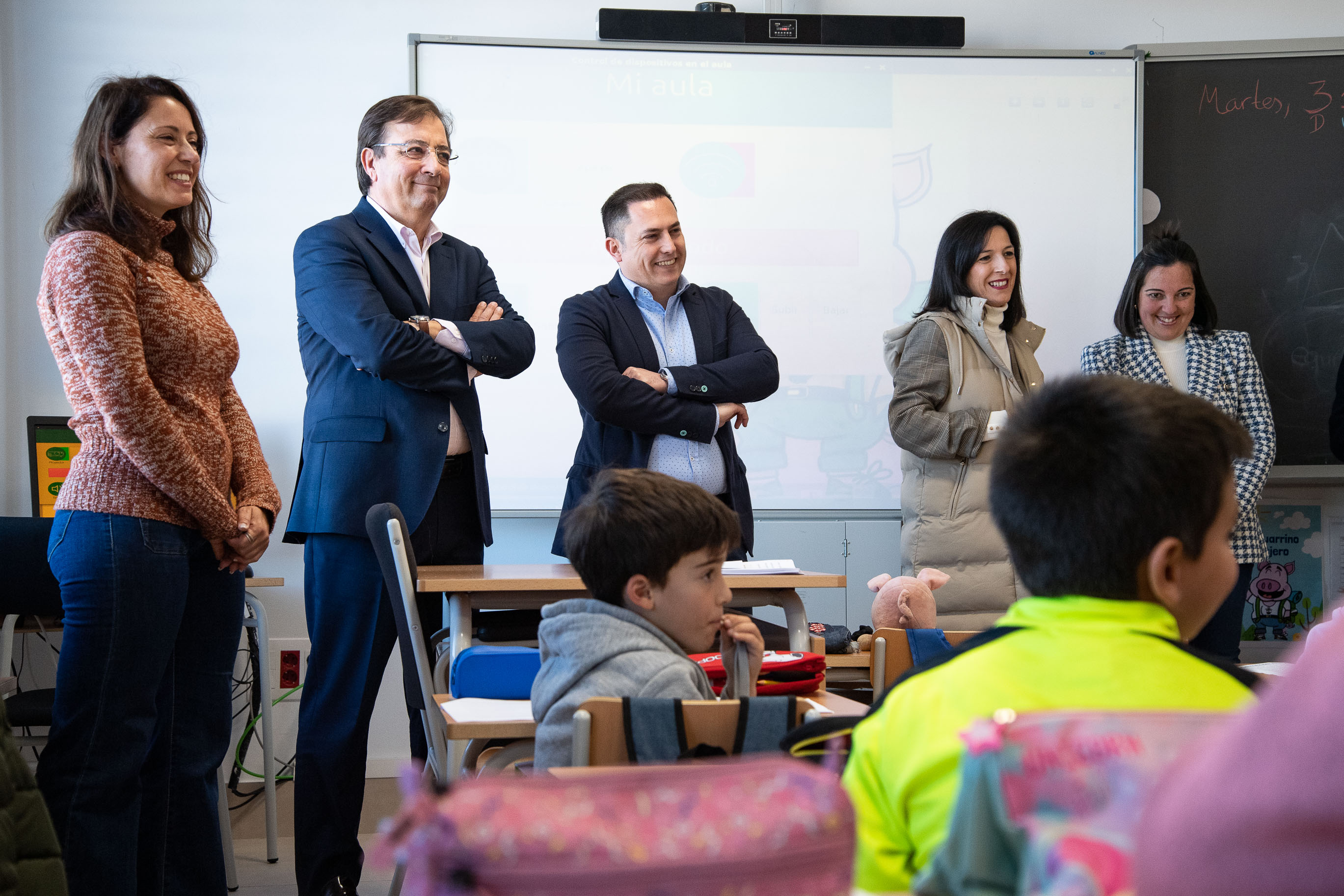 Visita al CEIP de Barbaño