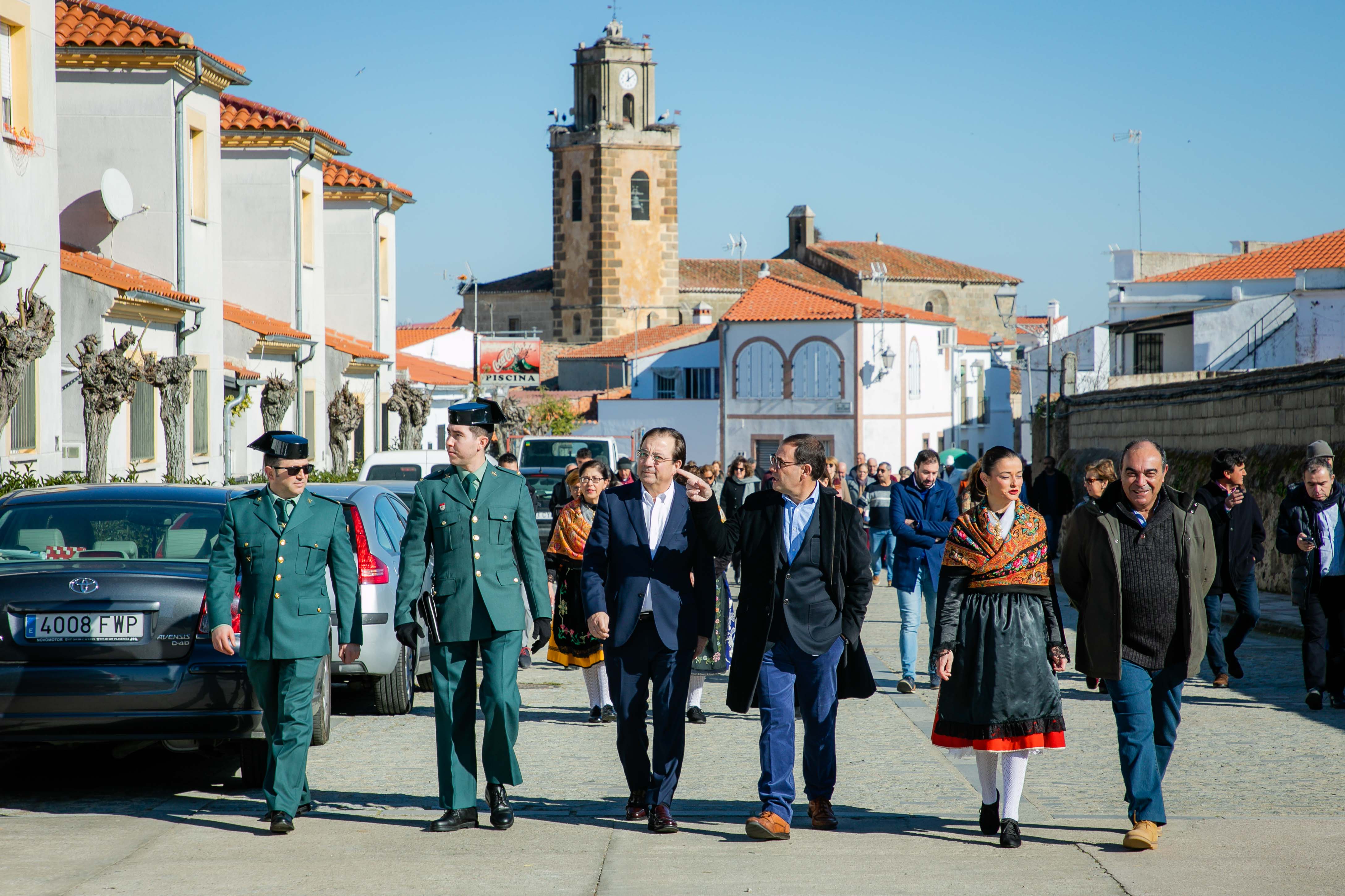 Acto en Villa del Rey