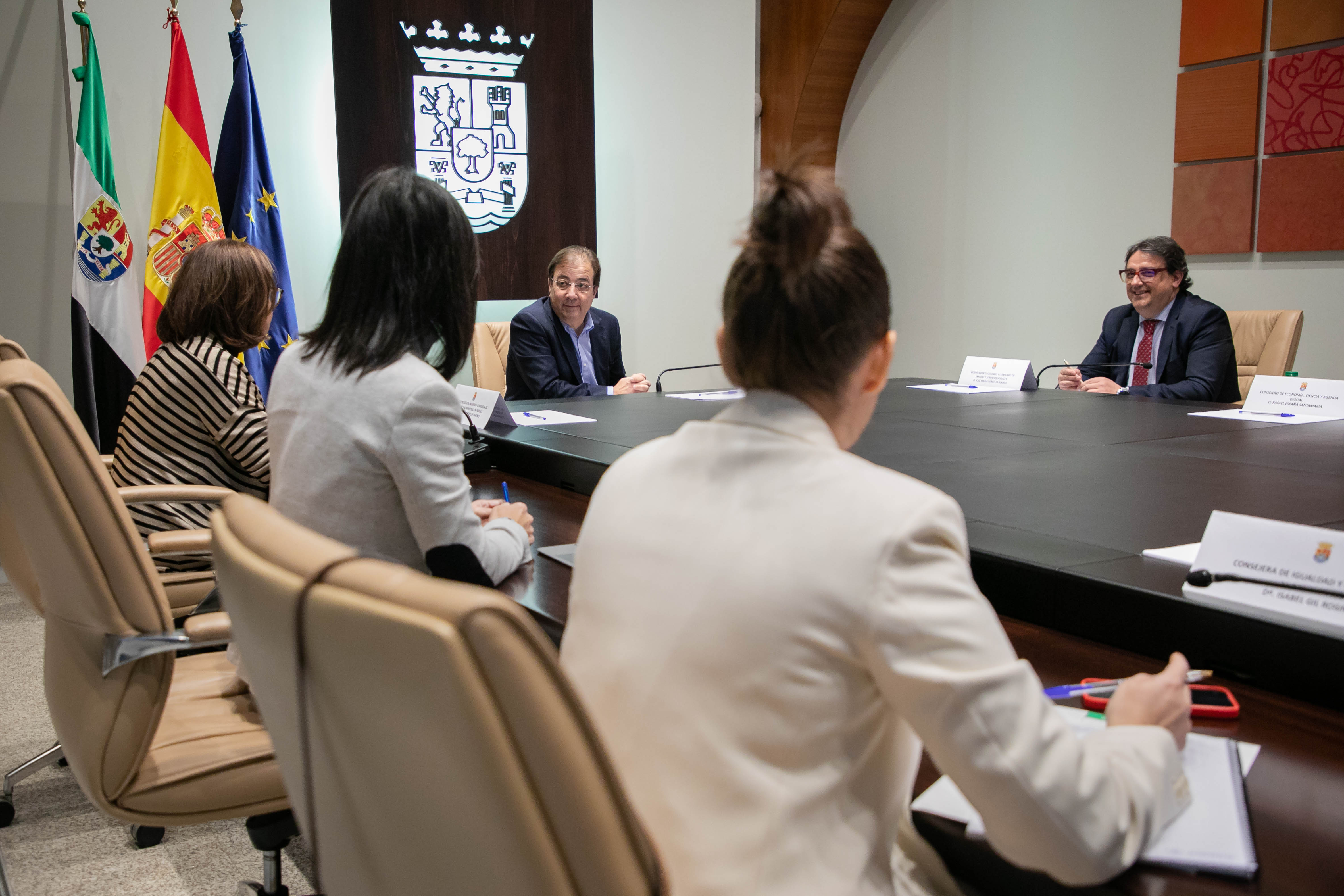 Imagen de la reunión del Consejo de Gobierno