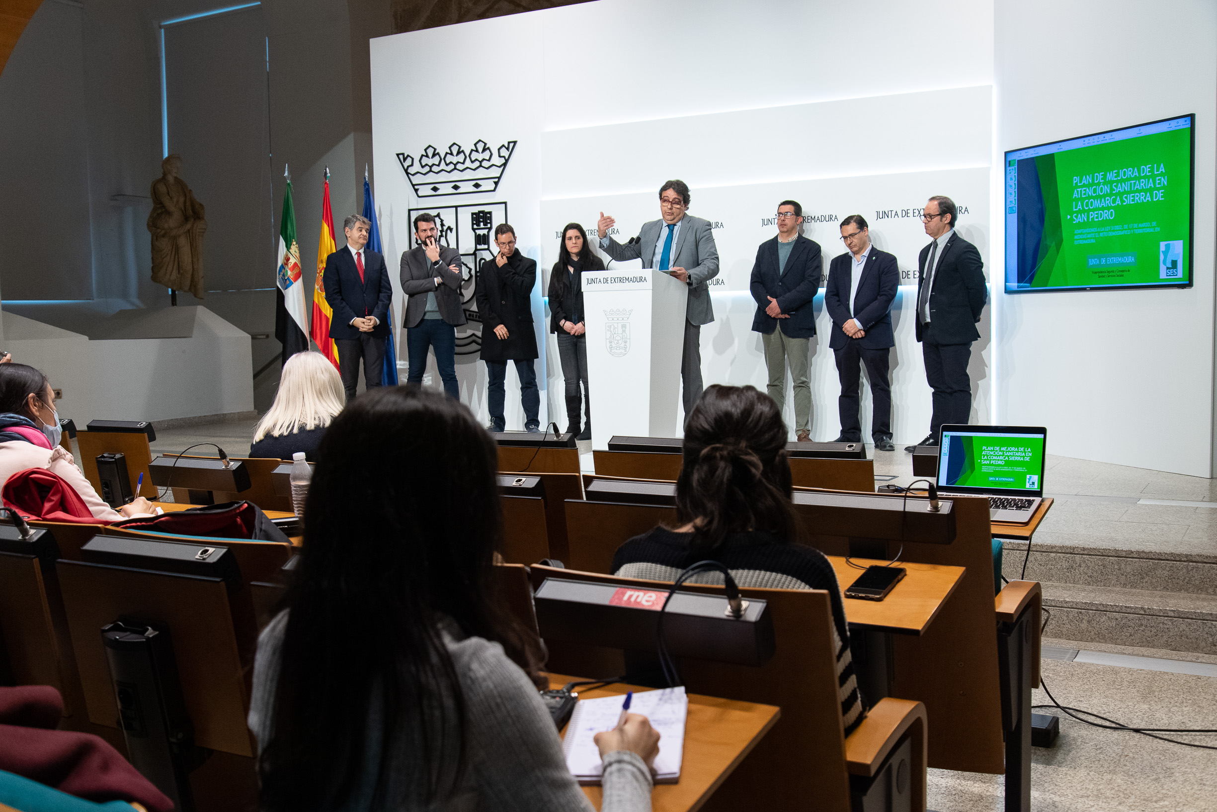 Imagen de la rueda de prensa foto 11