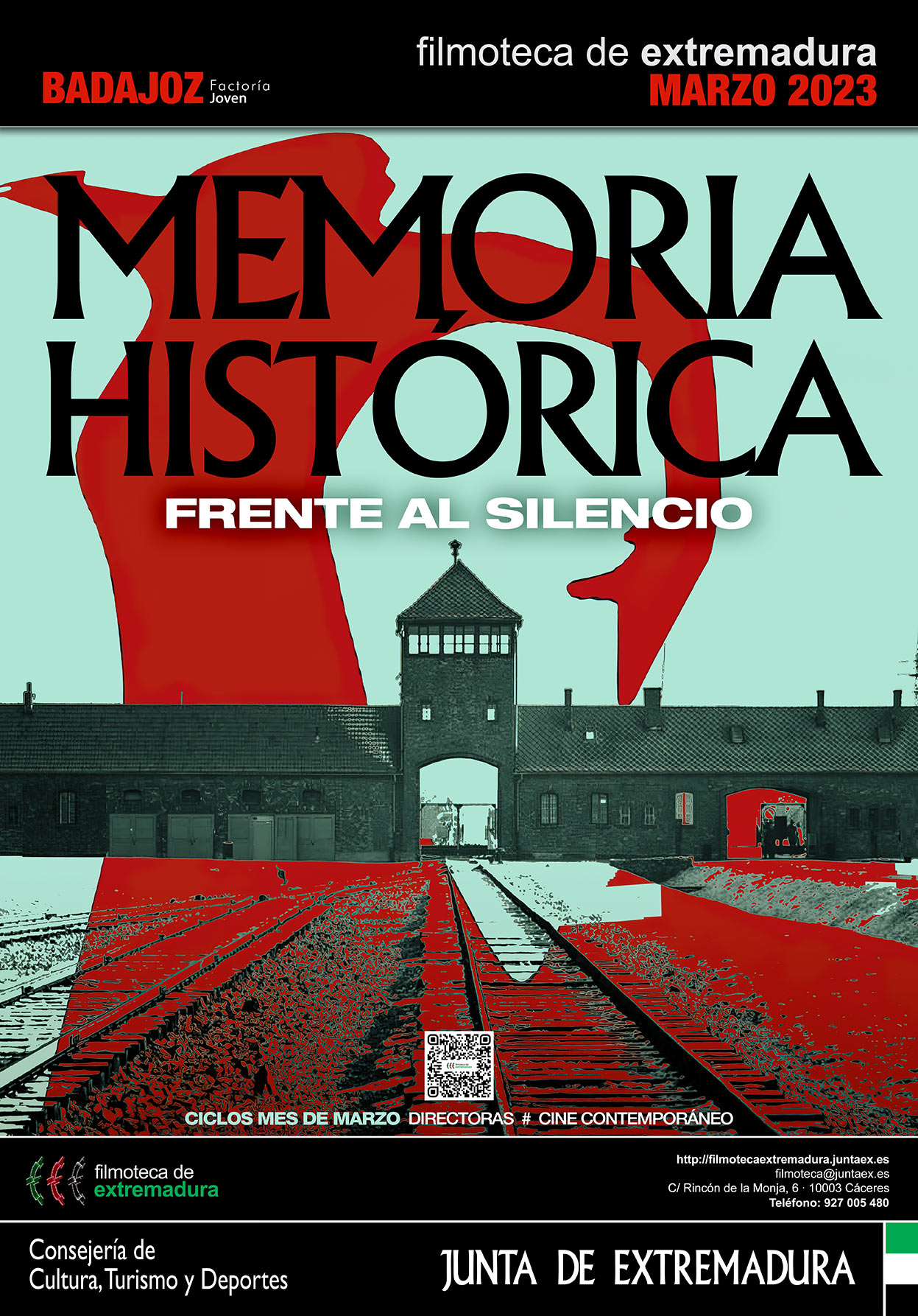 Cartel de la película 'Frente al silencio'