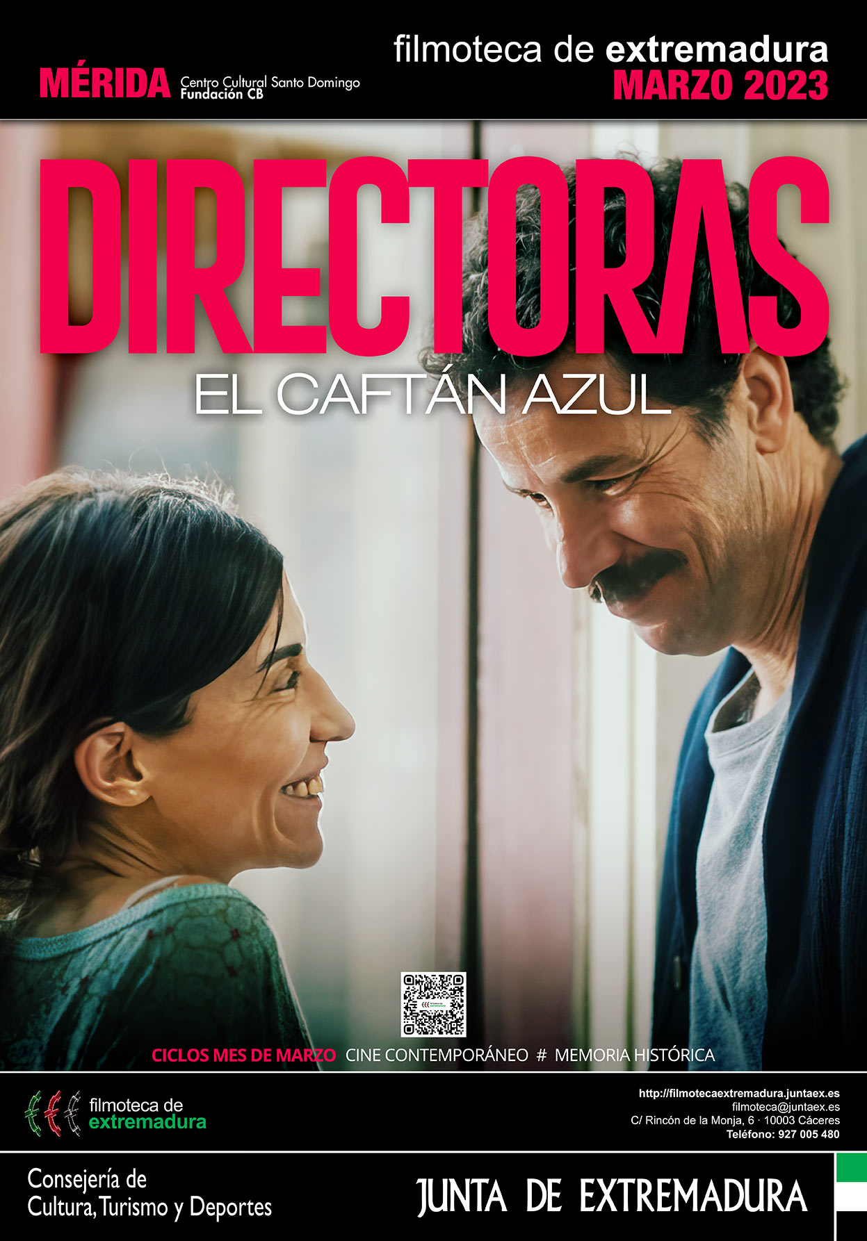 Cartel de la película 'El caftán azul'