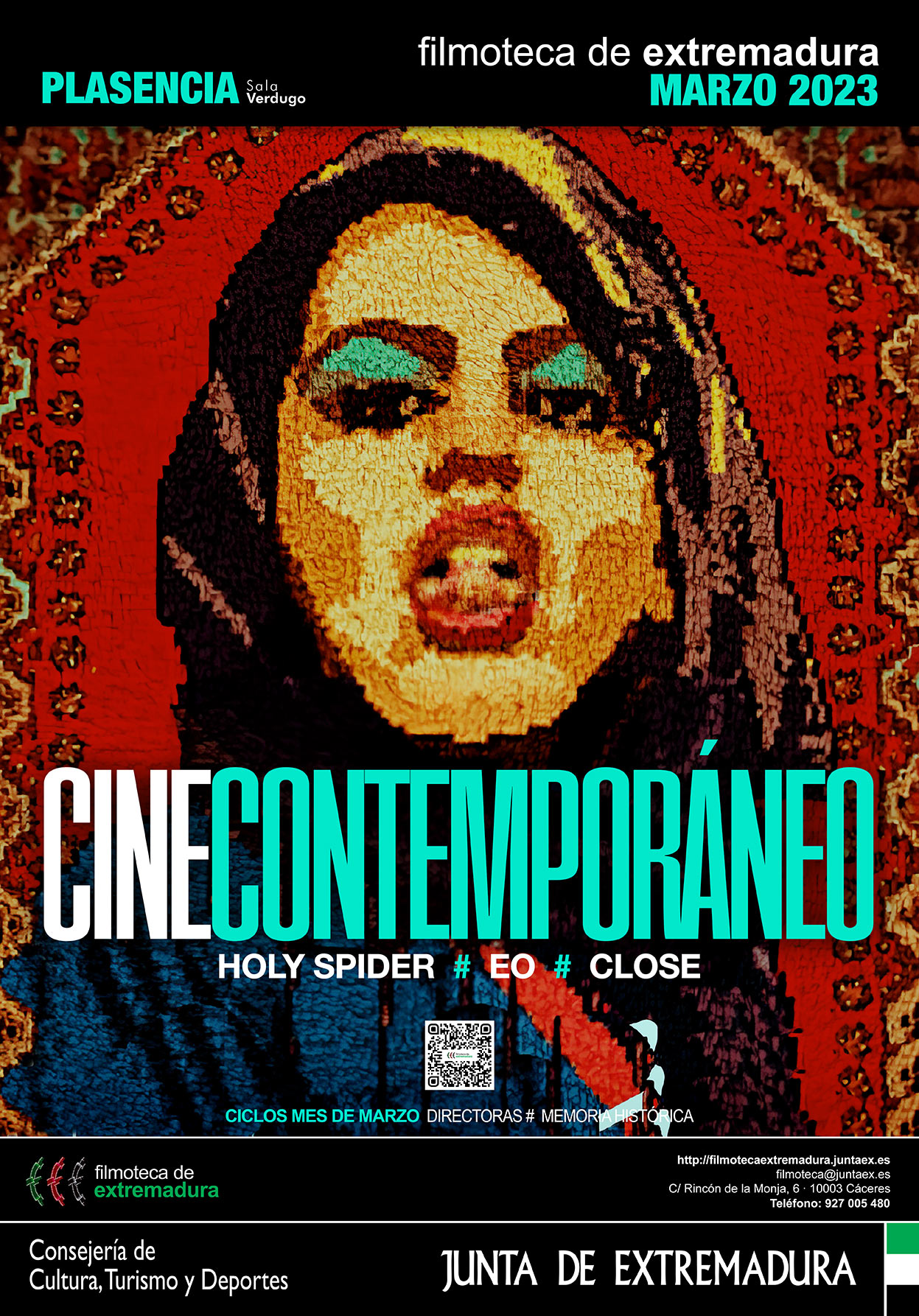 Cartel del Ciclo de Cine Contemporáneo