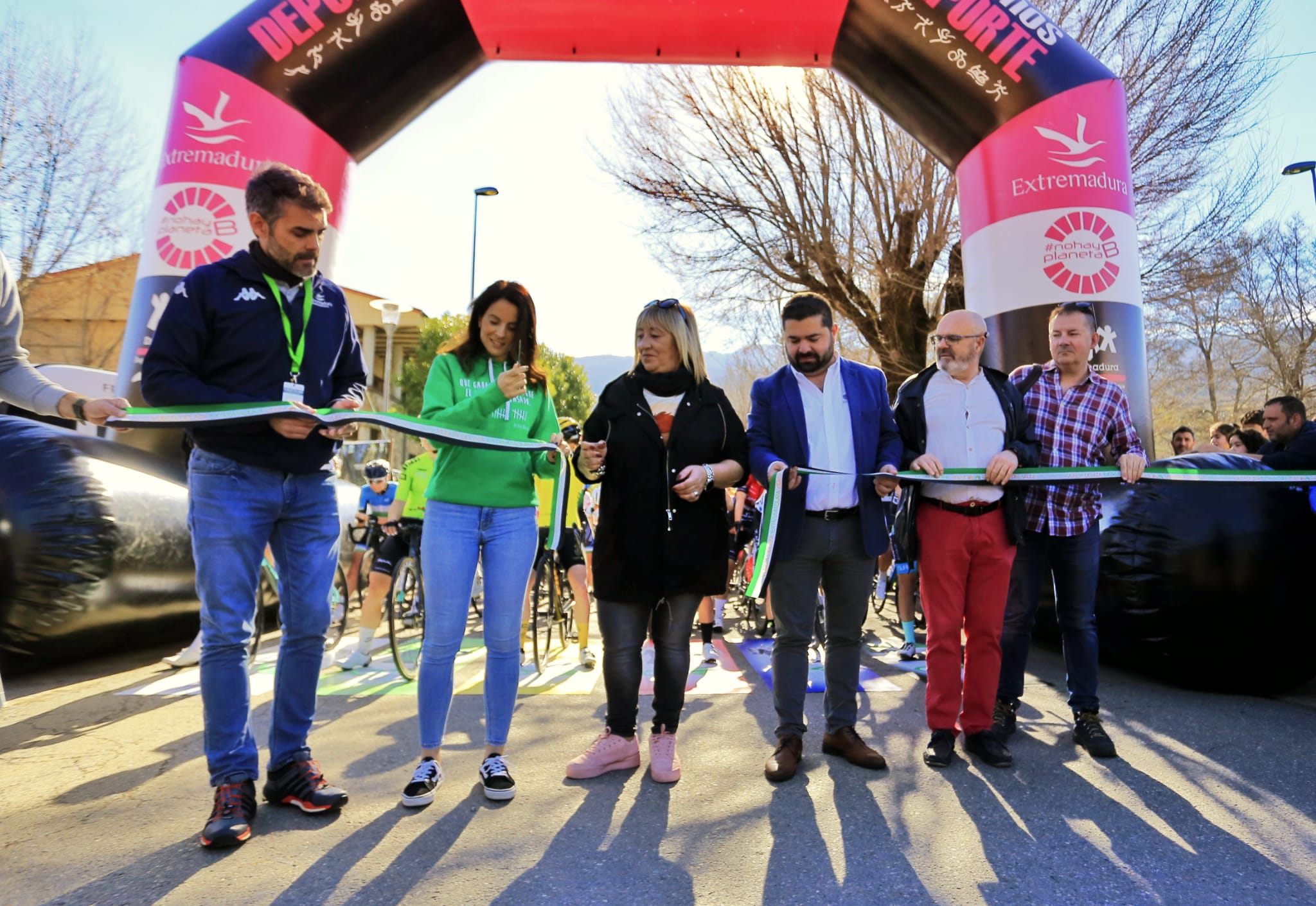 Etapa final Vuelta Ciclista Extremadura femenina