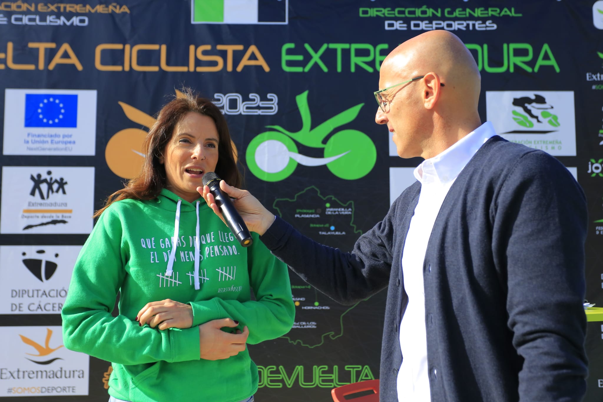 Etapa final Vuelta Ciclista Extremadura femenina