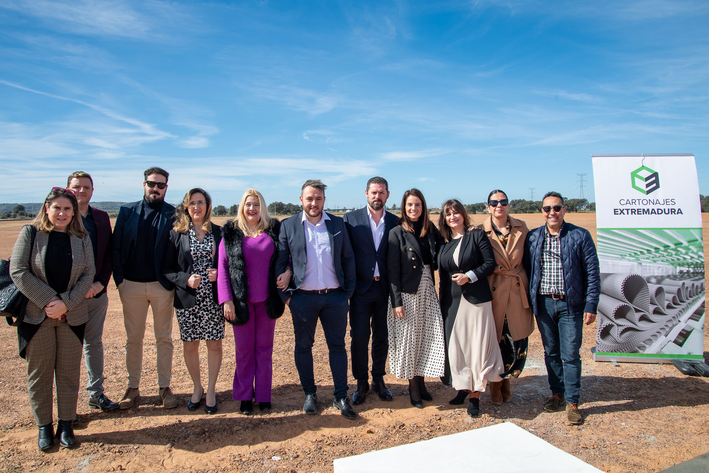  acto colocación primera piedra fábrica cartonajes navalmoral de la mata 6