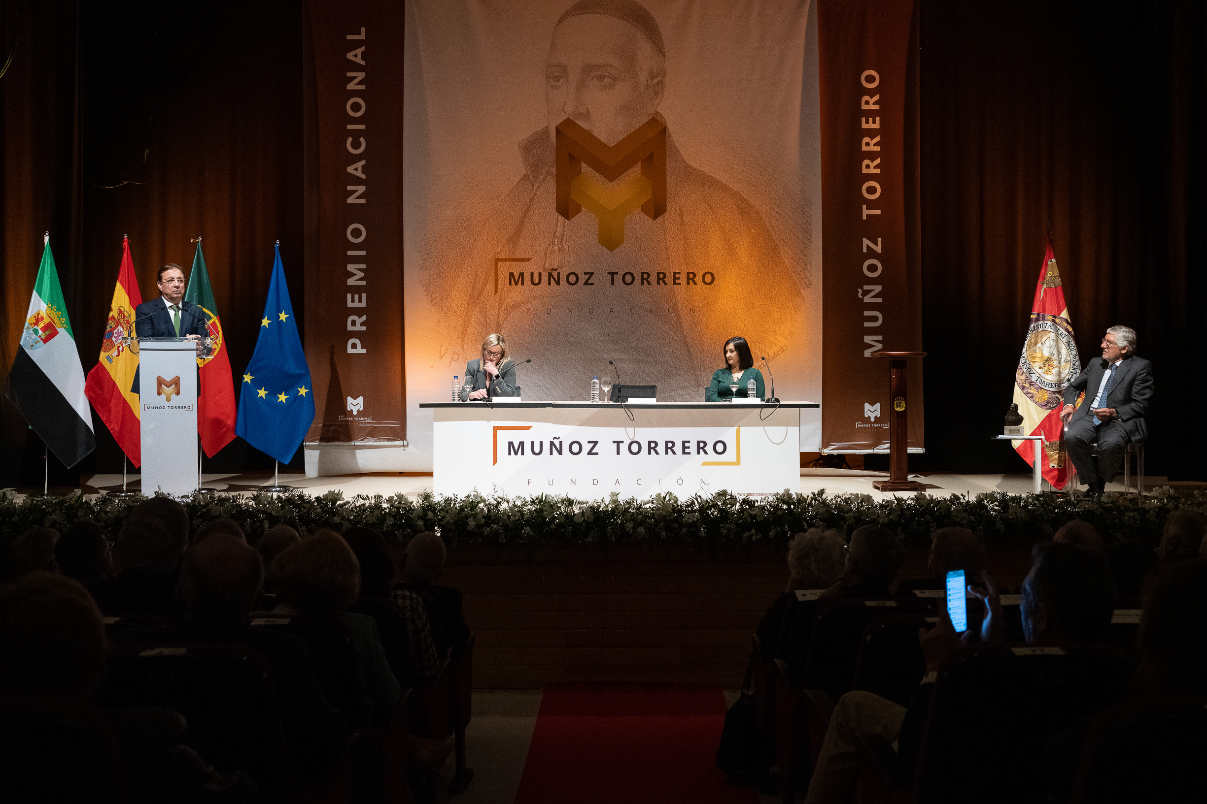 Intervención de Fernández Vara en el acto entrega Premio Muñoz Torrero